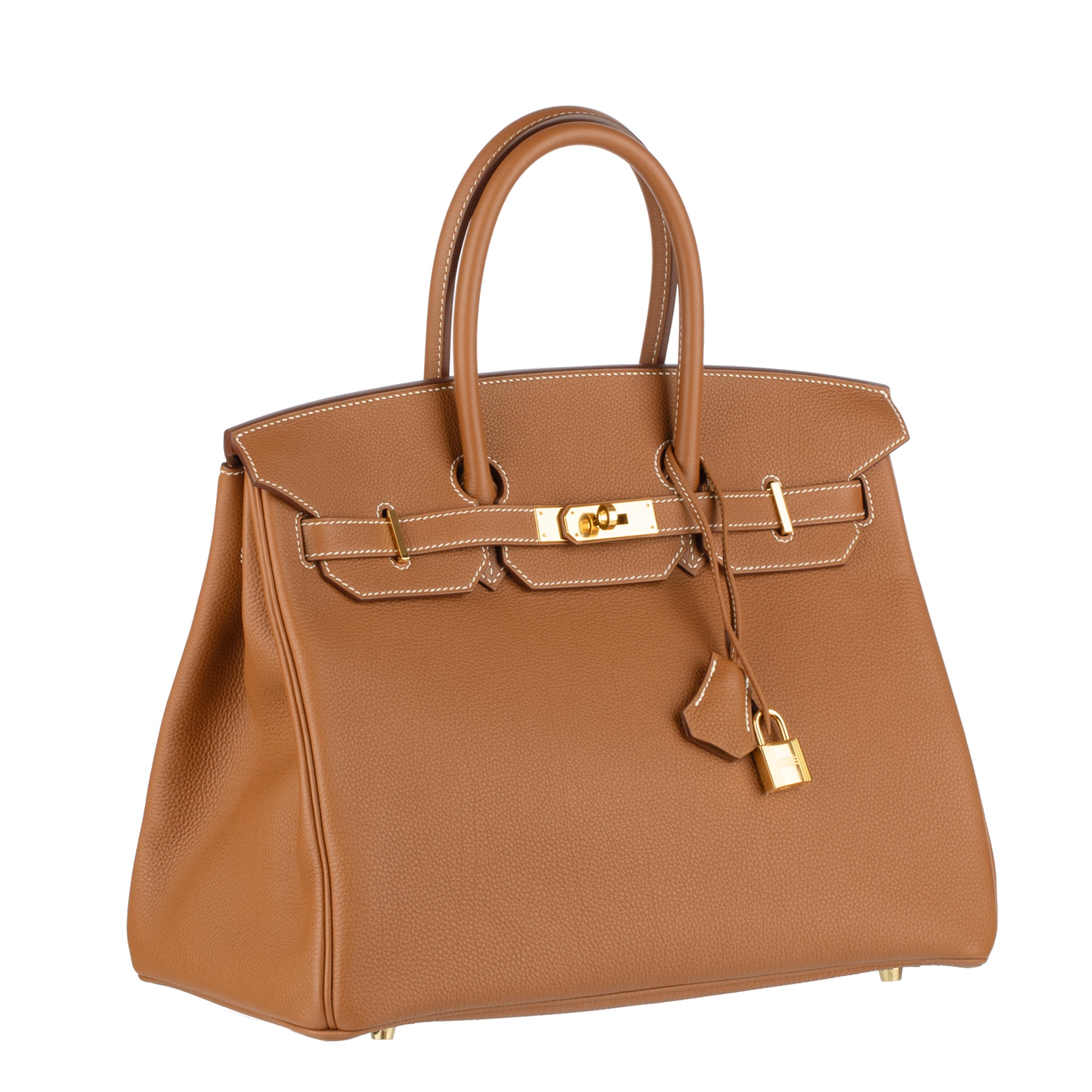 Hermes Birkin 35cm Gold Togo Leather Gold Hardware