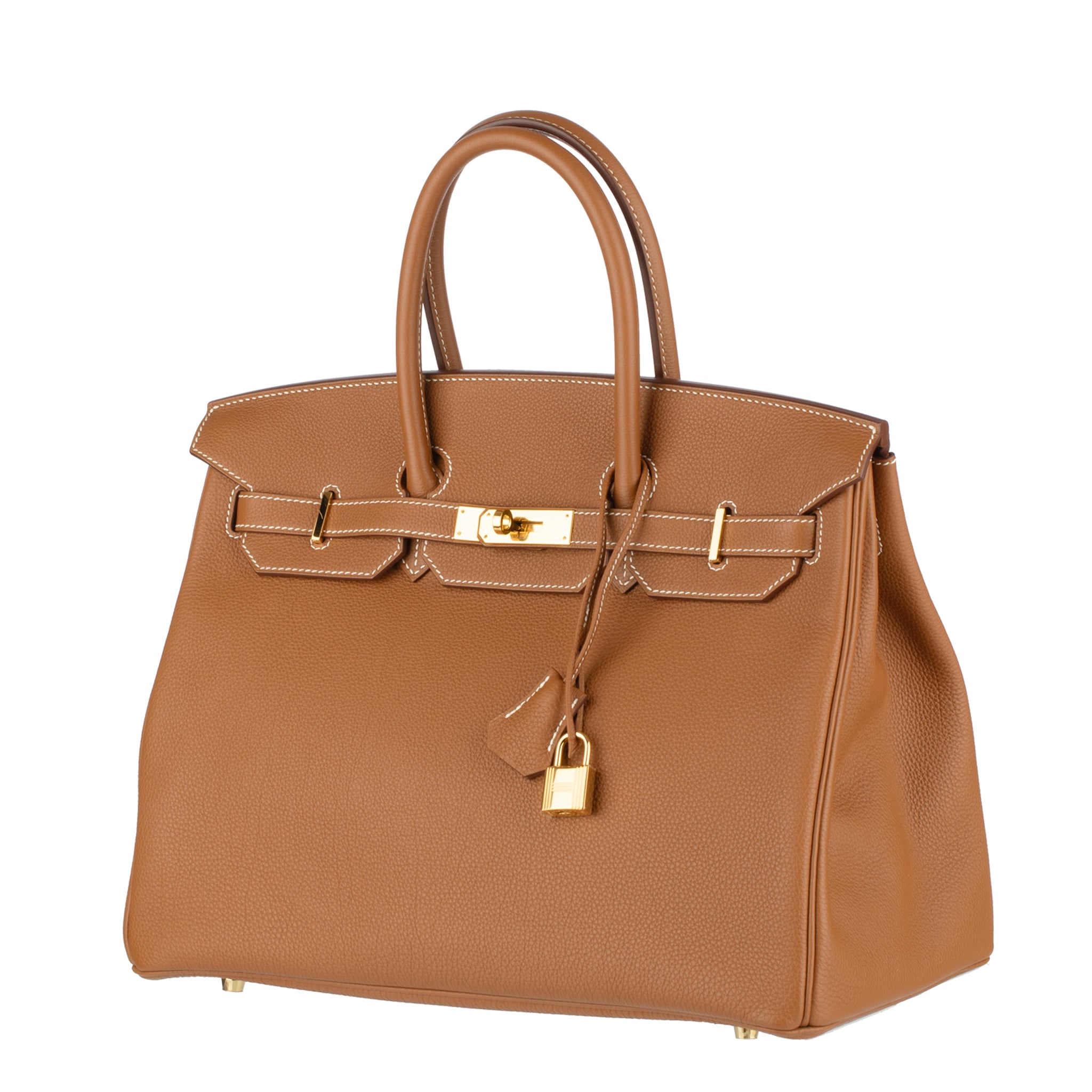 Hermes Birkin 35cm Gold Togo Leather Gold Hardware