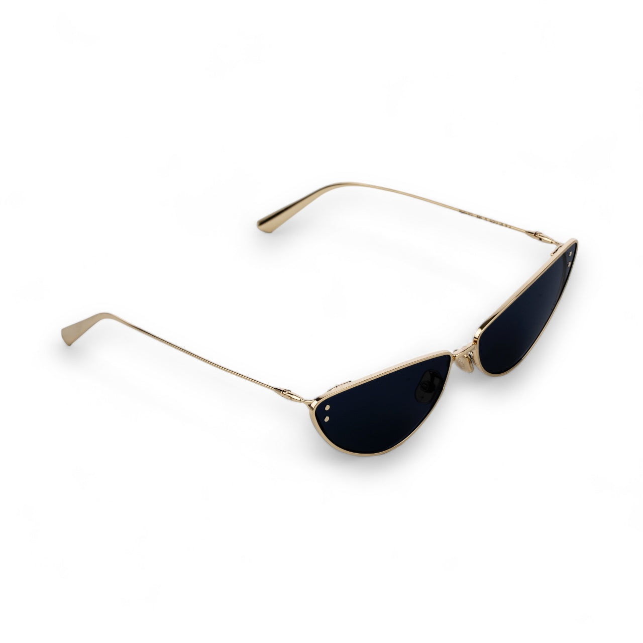 Christian Dior Butterfly Frame Sunglasses | Gold