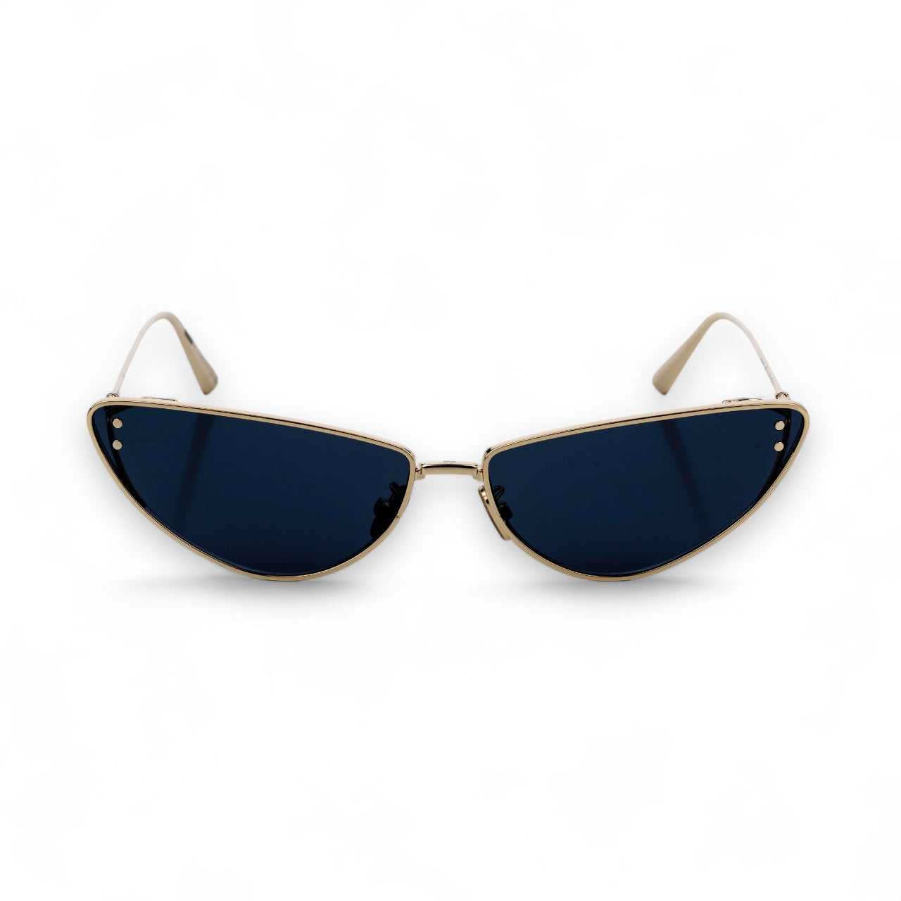 Christian Dior Butterfly Frame Sunglasses | Gold