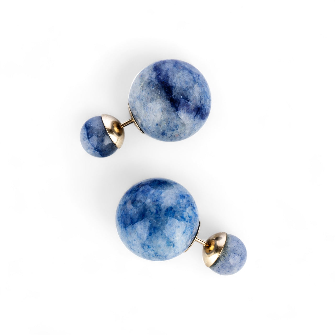 Christian Dior Tribales Earrings Blue