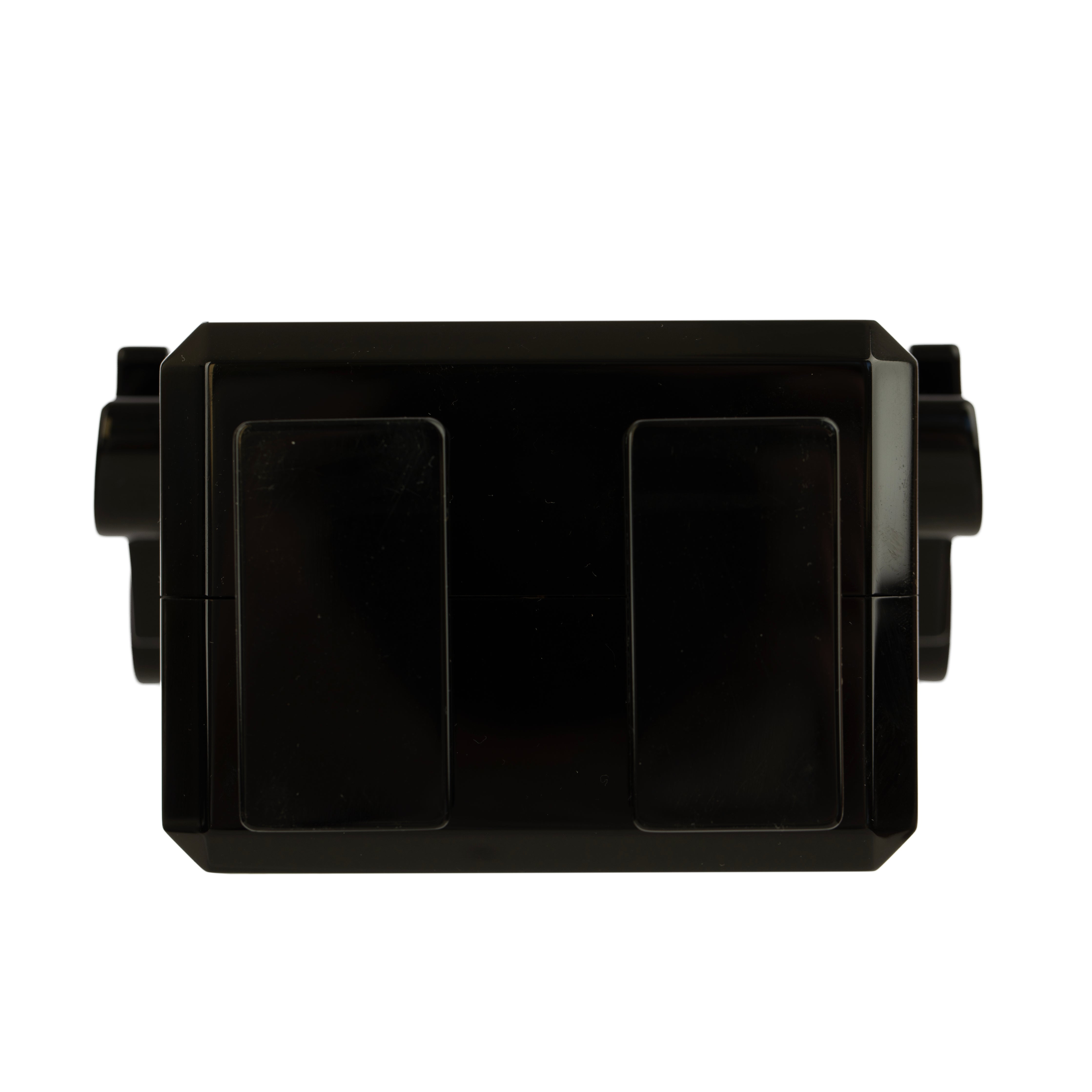 Chanel Minaudière Green Limited Edition Robot Silver-Tone Hardware