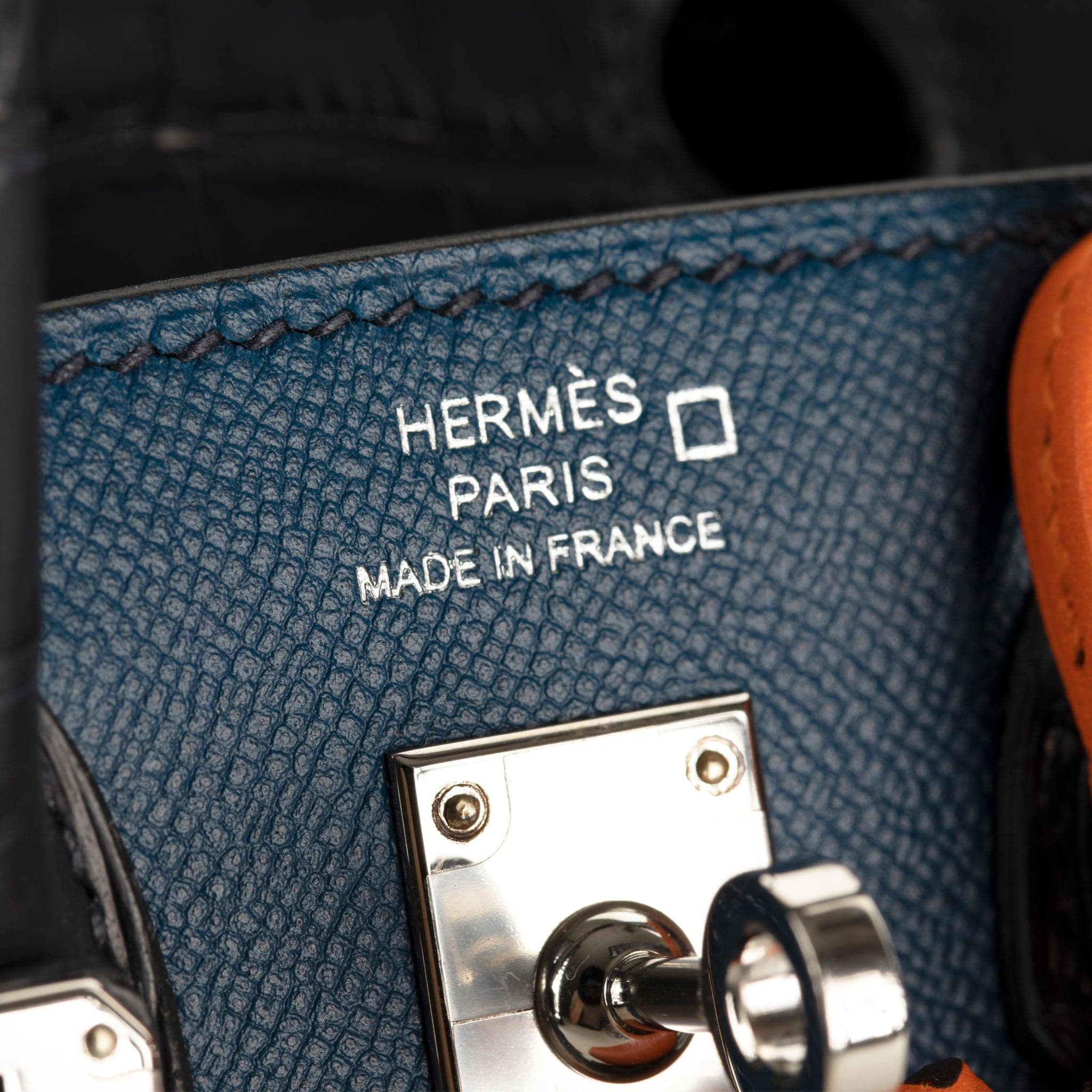 HERMES BIRKIN 20CM SELLIER FAUBOURG "NIGHT EDITION" PALLADIUM HARDWARE - On Repeat