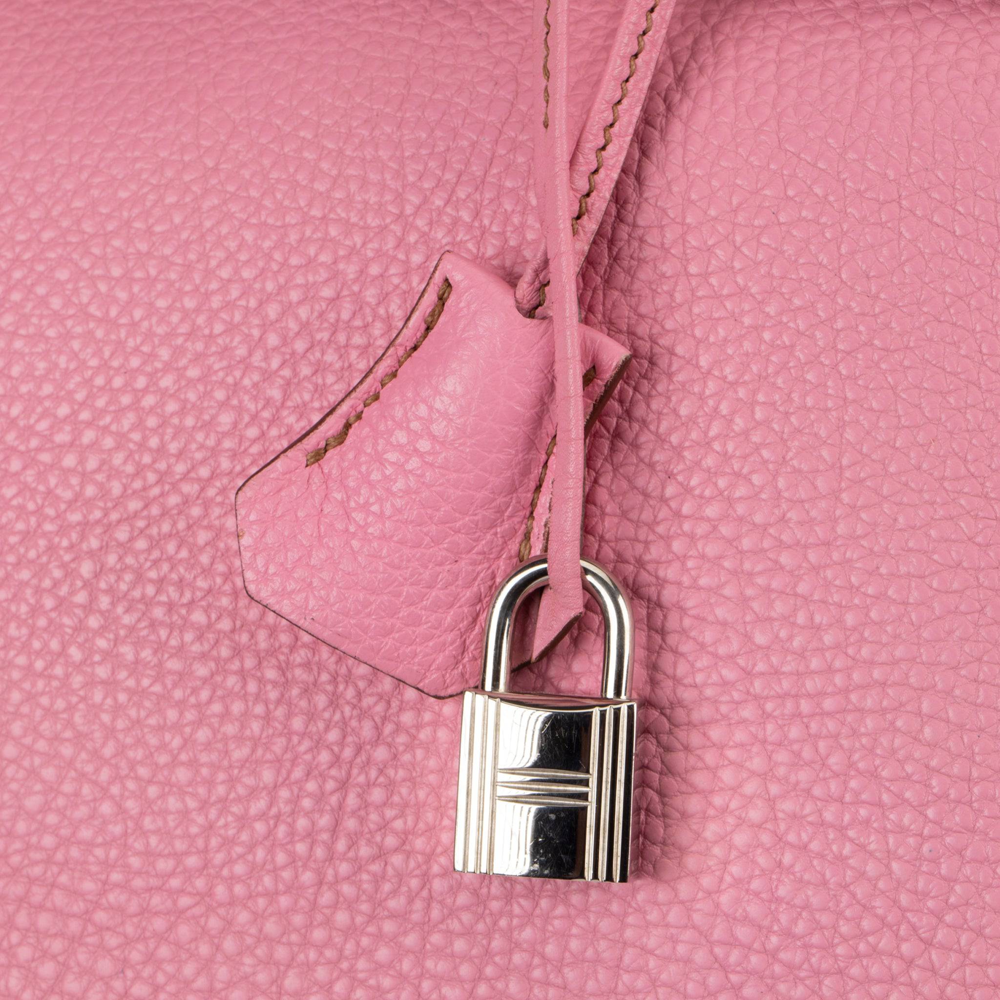 HERMES BIRKIN 35CM BUBBLEGUM TOGO LEATHER PALLADIUM HARDWARE - On Repeat