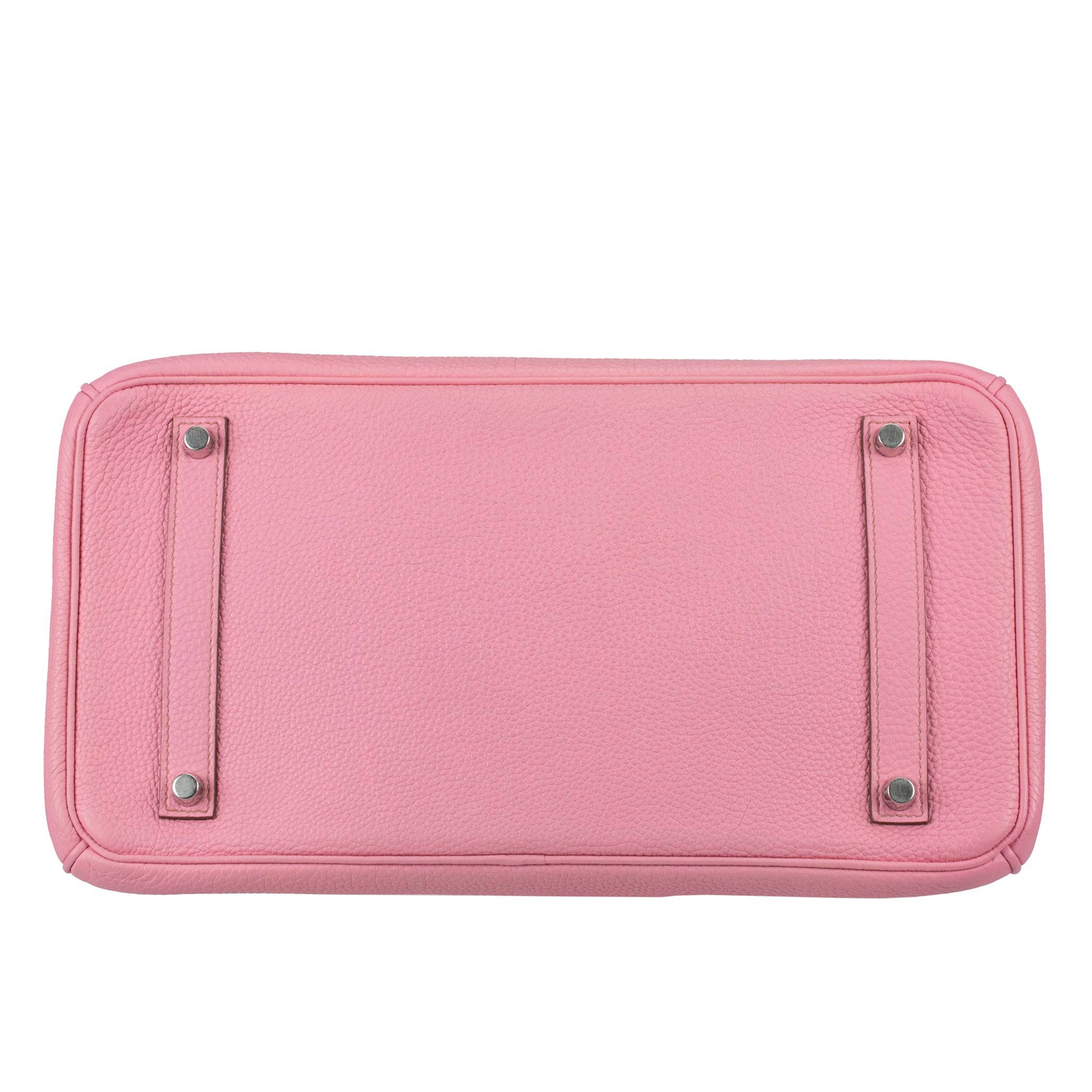 HERMES BIRKIN 35CM BUBBLEGUM TOGO LEATHER PALLADIUM HARDWARE - On Repeat