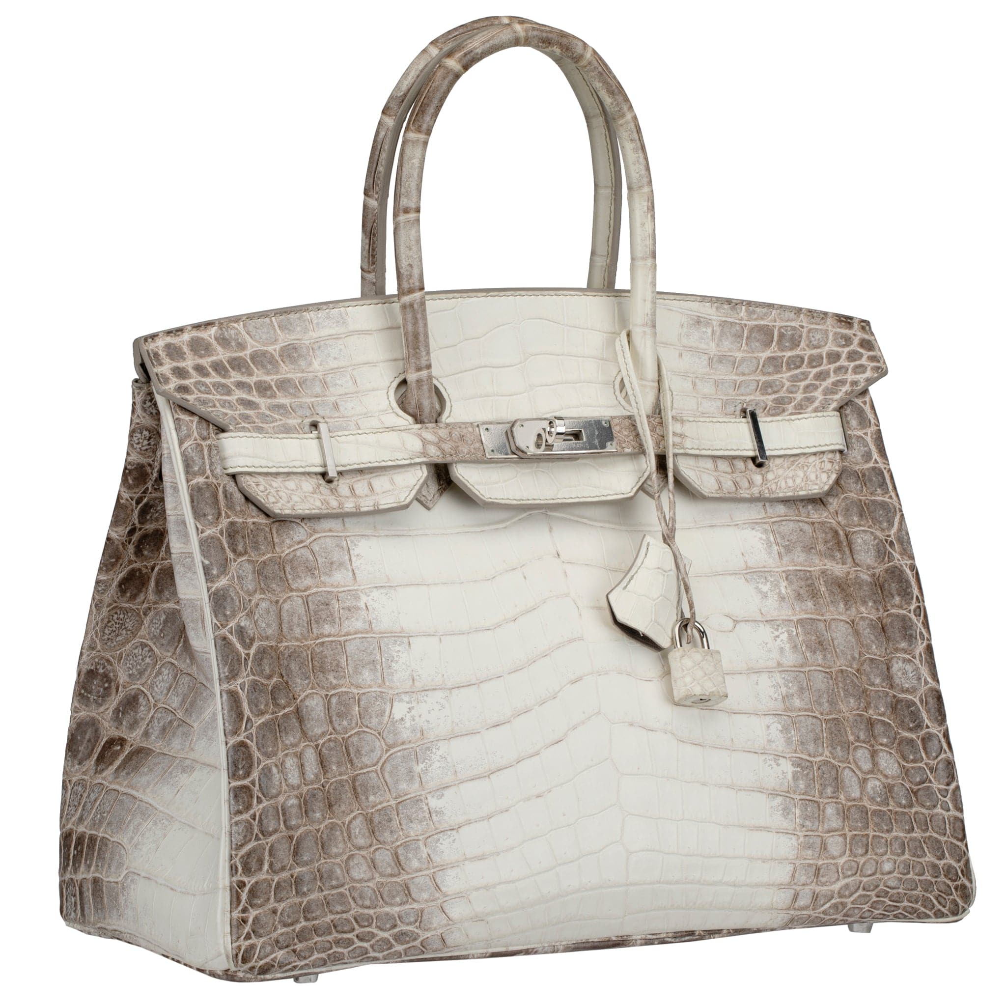 HERMES BIRKIN 35CM HIMALAYA BLANC MATTE NILOTICUS CROCODILE PALLADIUM HARDWARE - On Repeat