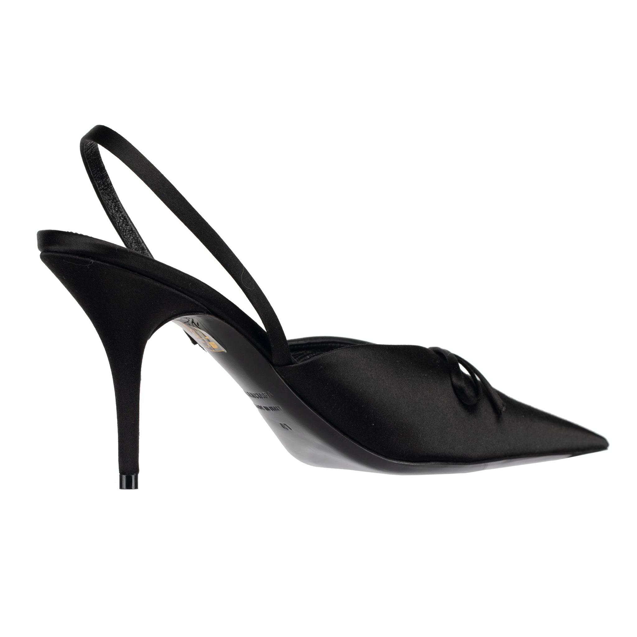 BALENCIAGA KNIFE SLINGBACK HEELS BLACK 41 FR - On Repeat