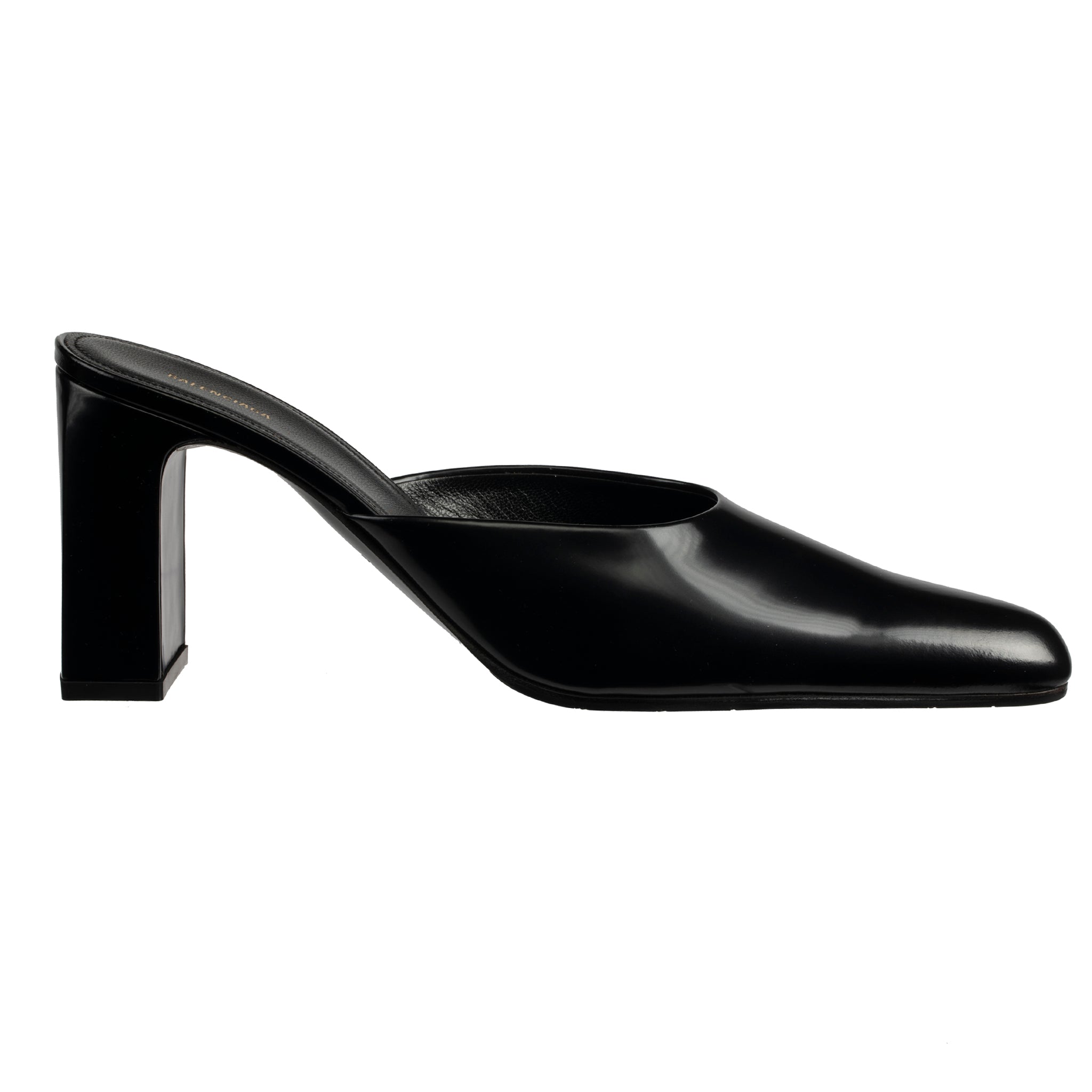 BALENCIAGA BLACK MULES 39.5 FR - On Repeat