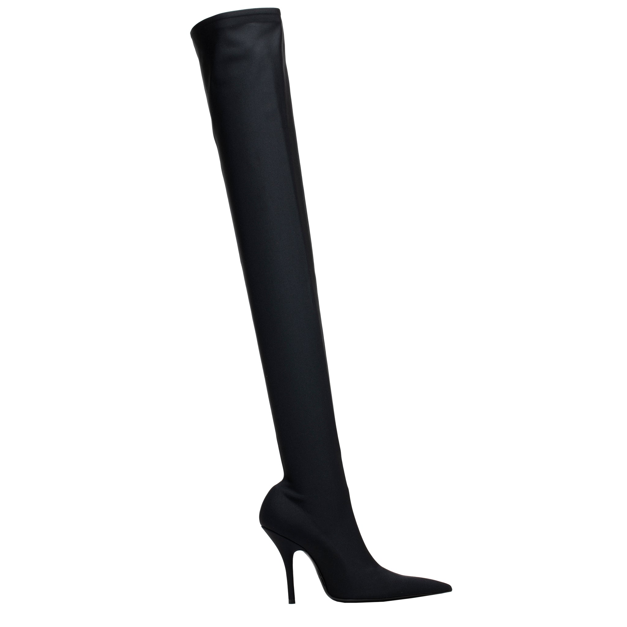 BALENCIAGA STRETCH KNIT KNIFE KNEE HIGH BOOT BLACK 36 FR - On Repeat