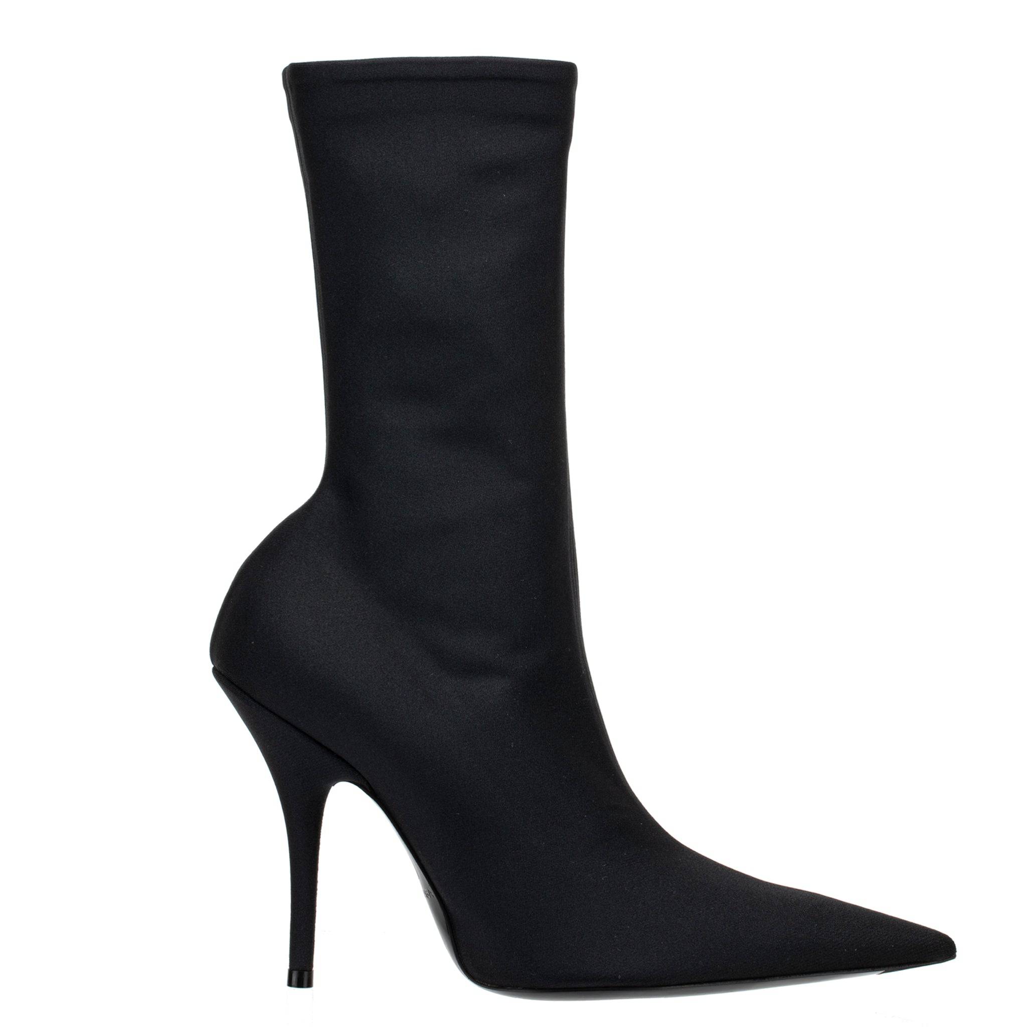 BALENCIAGA STRETCH KNIT KNIFE BOOT BLACK 36 FR - On Repeat