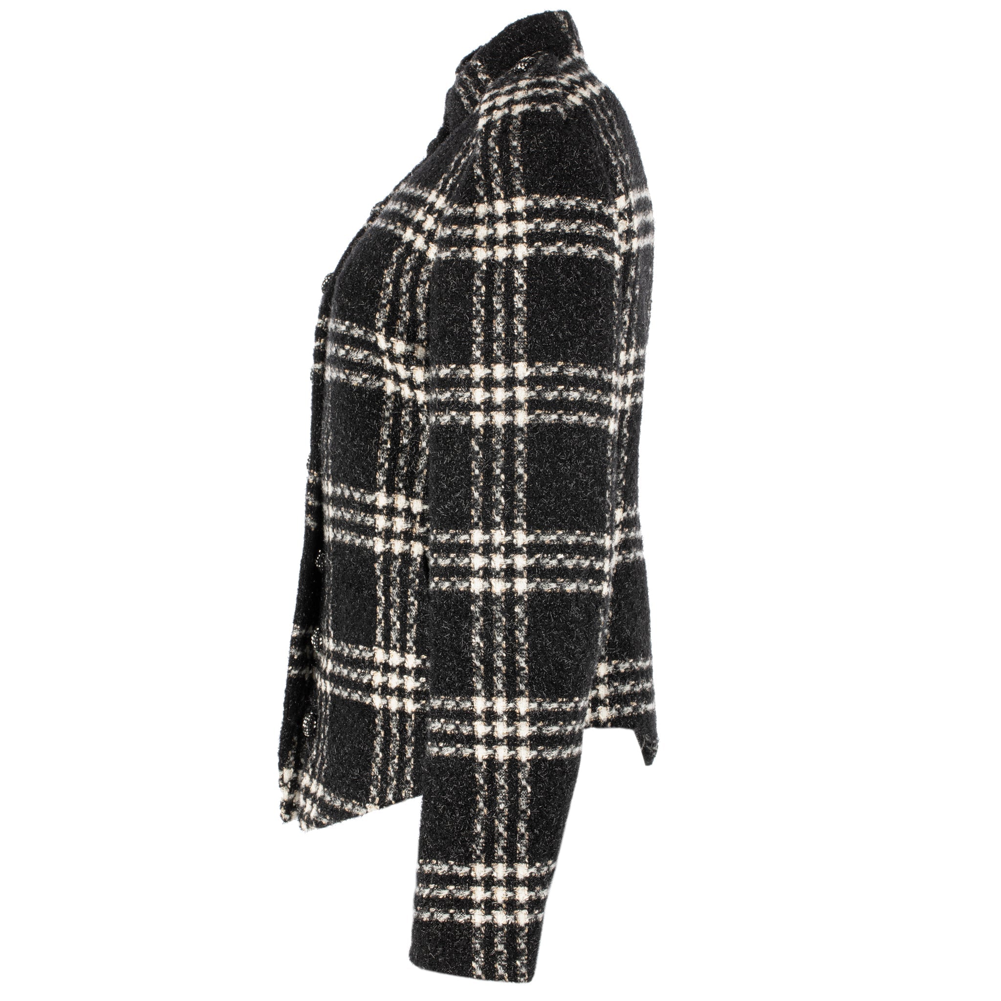 CHANEL BLACK & WHITE BLAZER 34 FR - On Repeat