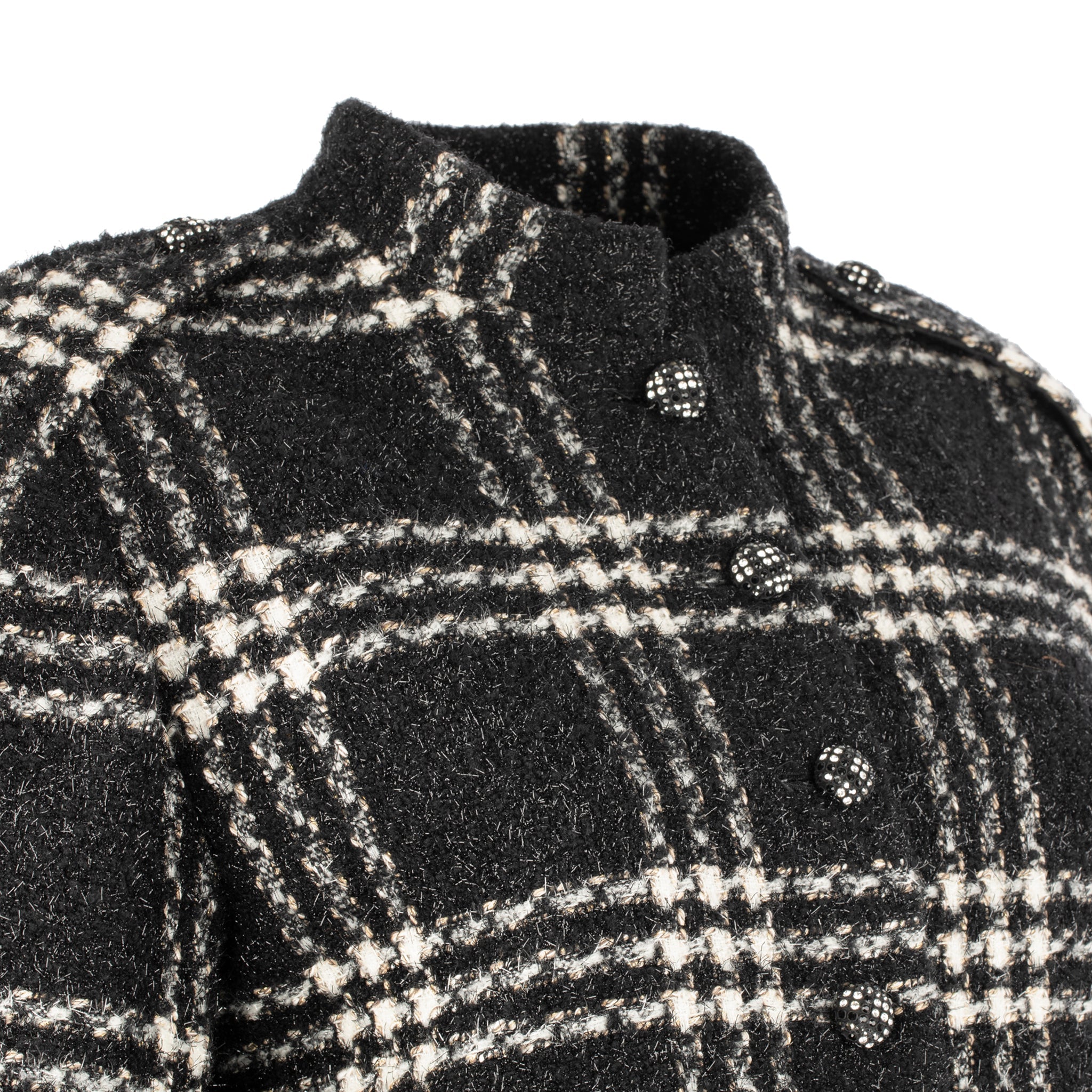 CHANEL BLACK & WHITE BLAZER 34 FR - On Repeat