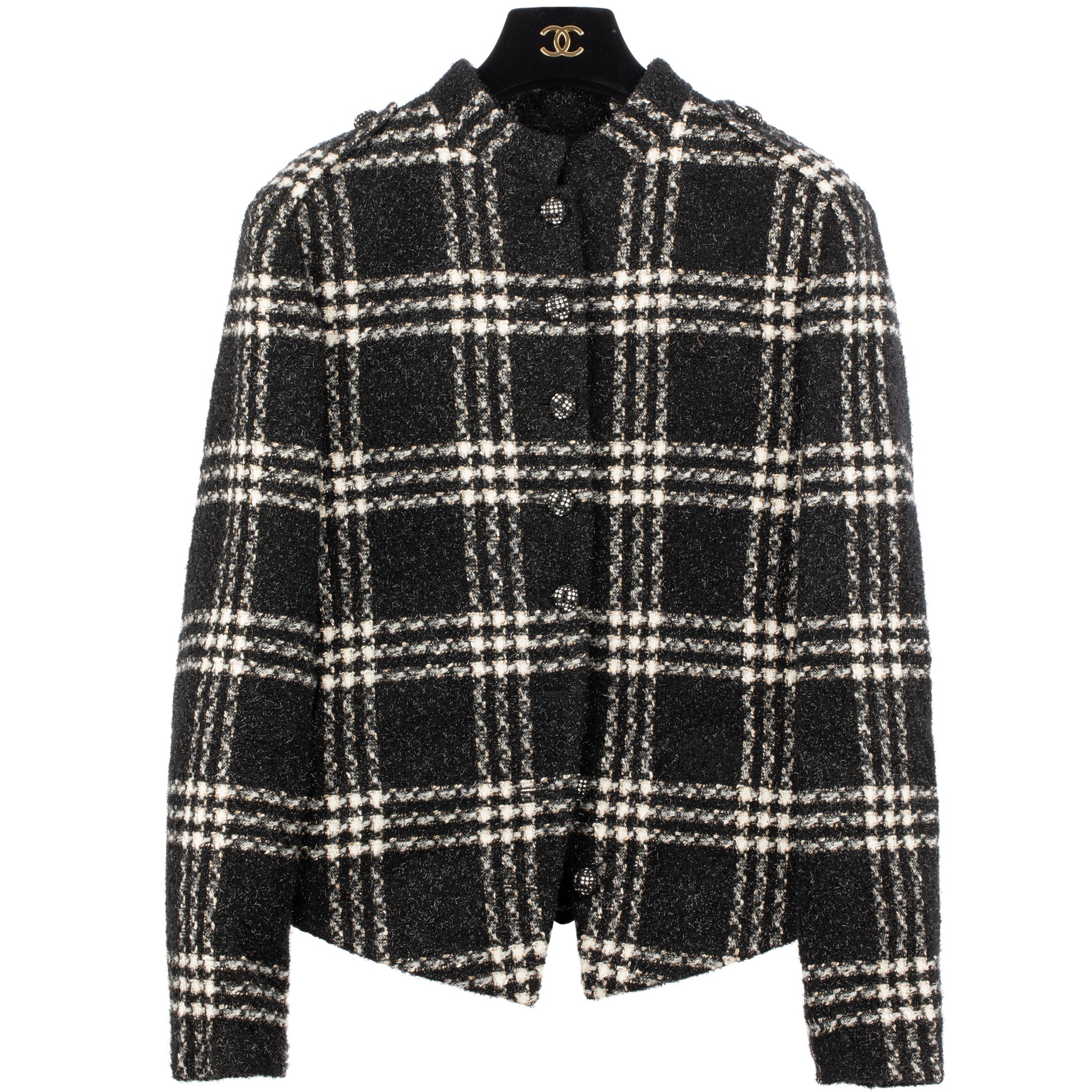 CHANEL BLACK & WHITE BLAZER 34 FR - On Repeat