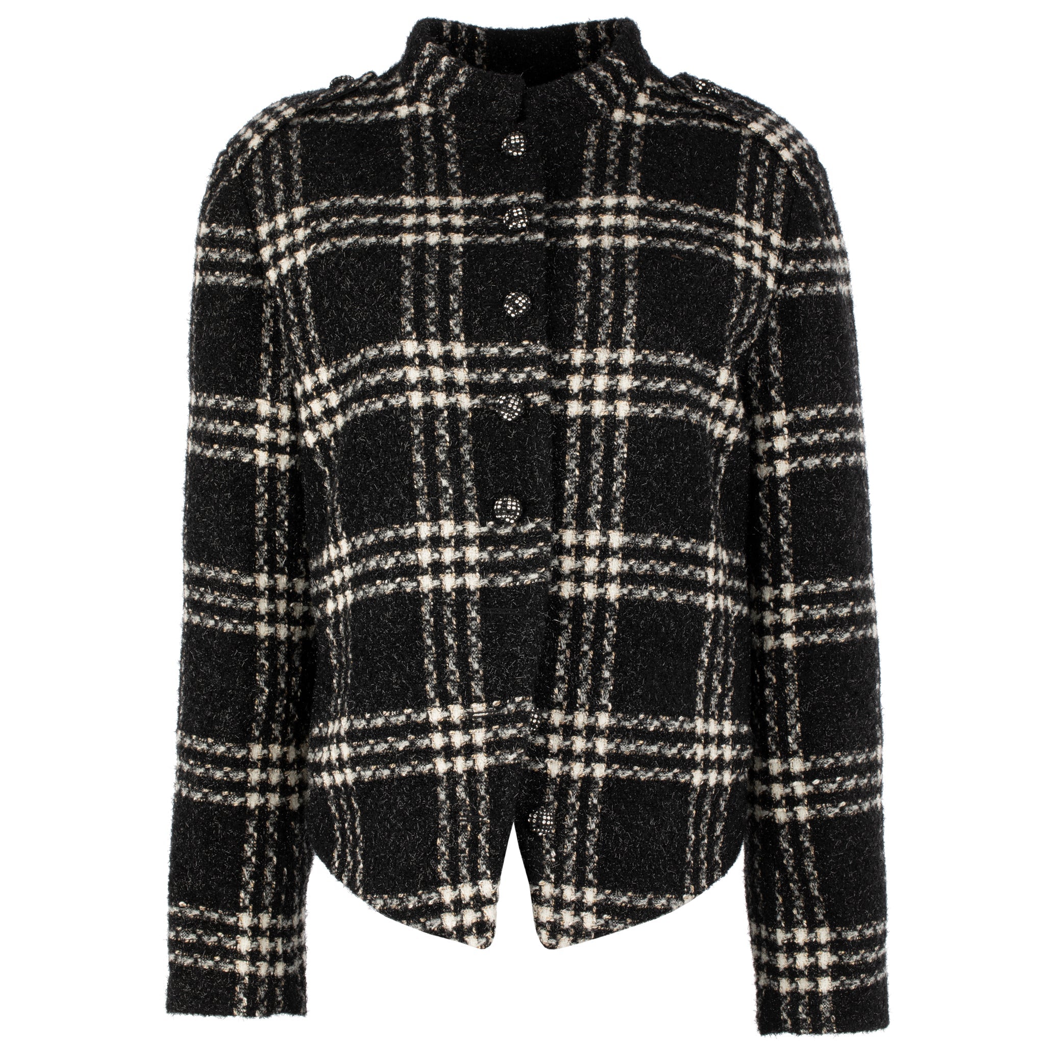 CHANEL BLACK & WHITE BLAZER 34 FR - On Repeat