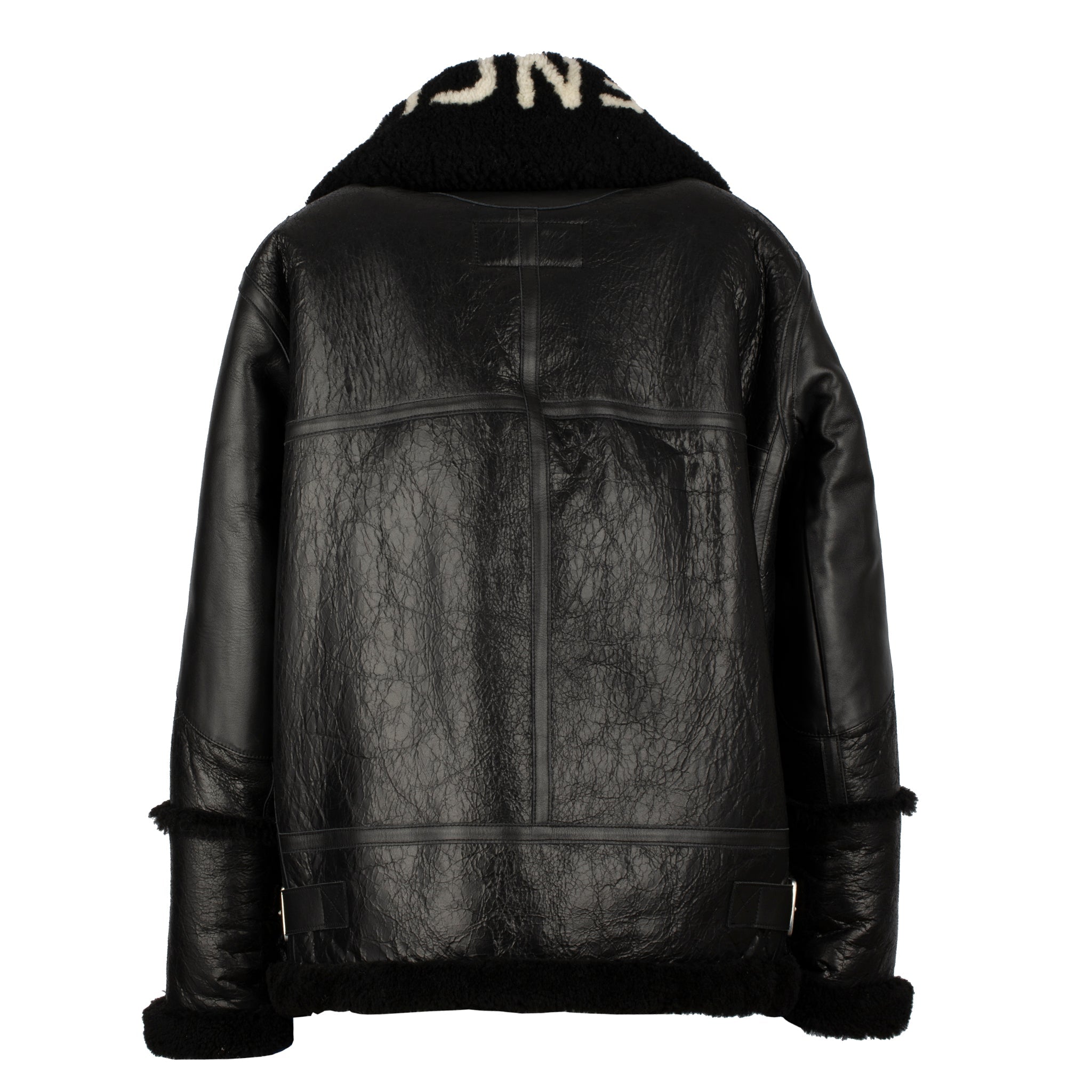 BALENCIAGA LE BOMBARDIER BLACK LEATHER BIKER JACKET 38 FR - On Repeat