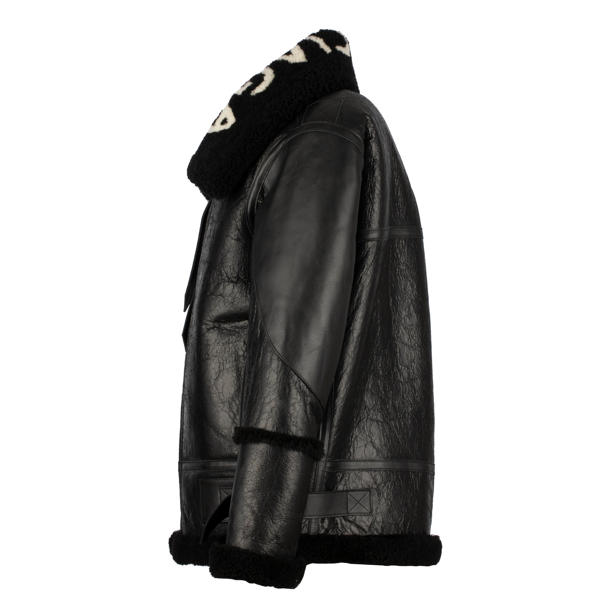 BALENCIAGA LE BOMBARDIER BLACK LEATHER BIKER JACKET 38 FR - On Repeat