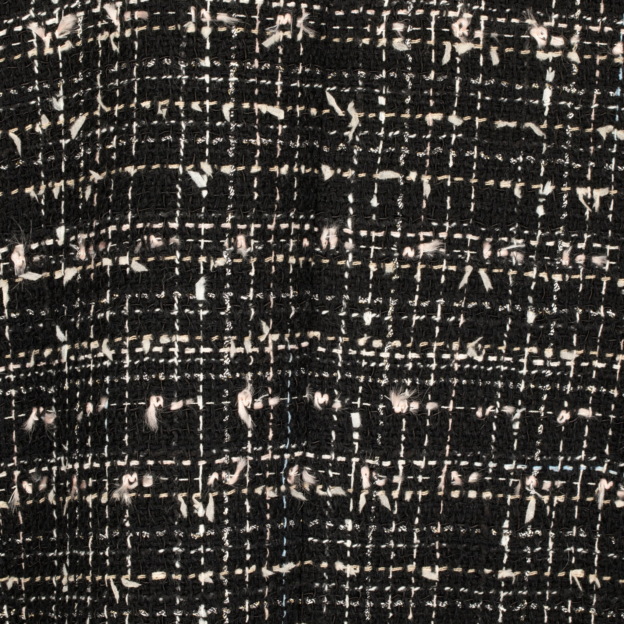 Chanel Black & Ivory Tweed Jacket 38 Fr - On Repeat