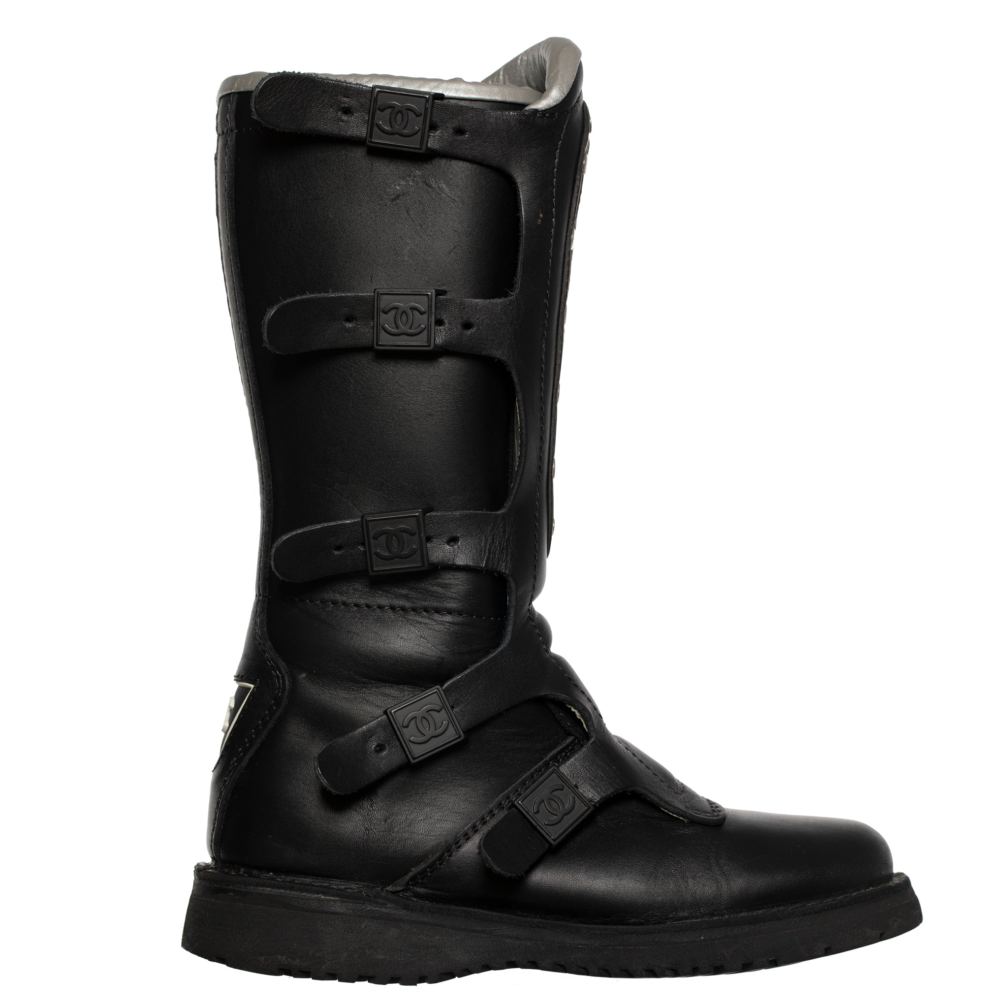 CHANEL WINTER SKI BOOT BLACK 39 FR - On Repeat
