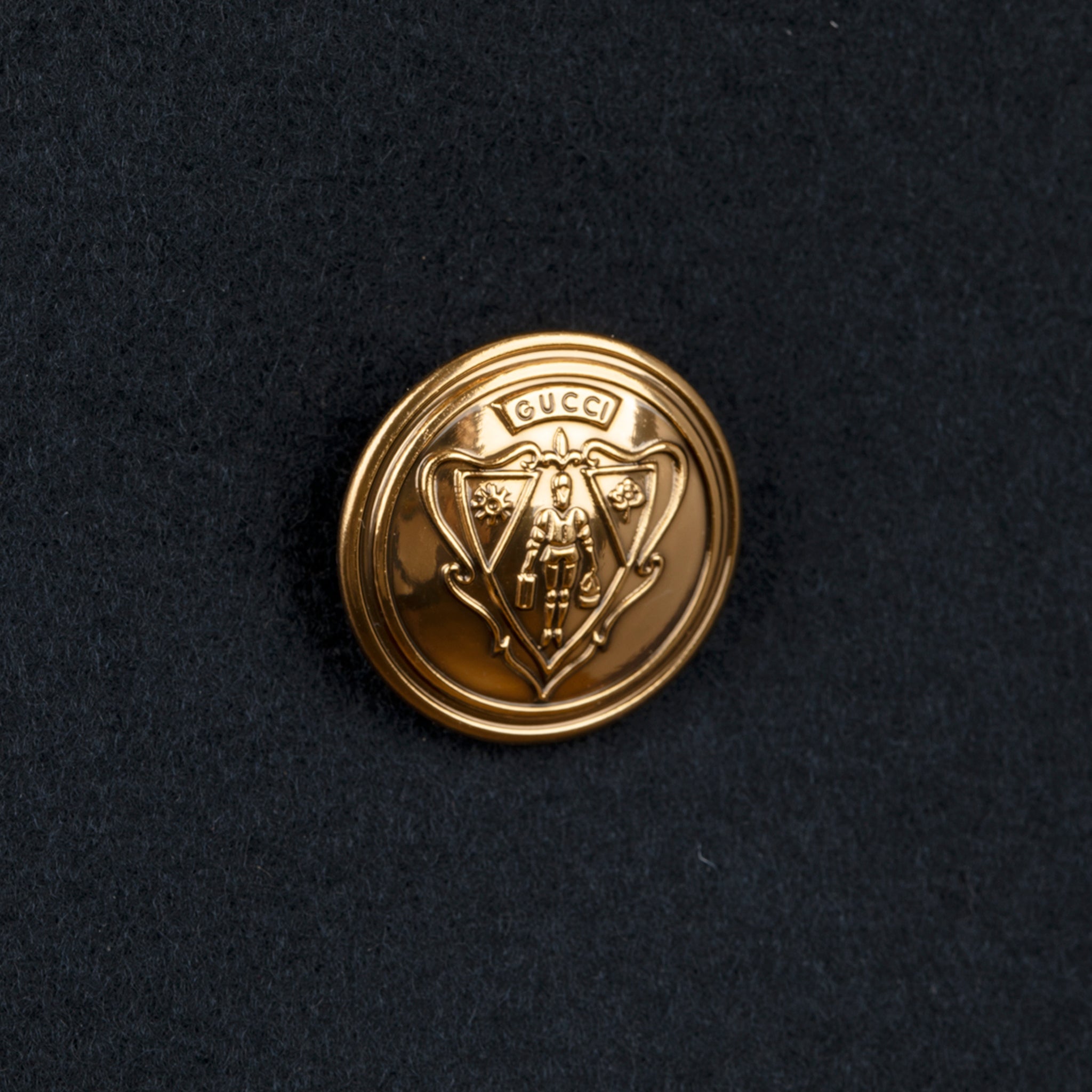 GUCCI CLASSIC NAVY PEA COAT 38 IT - On Repeat