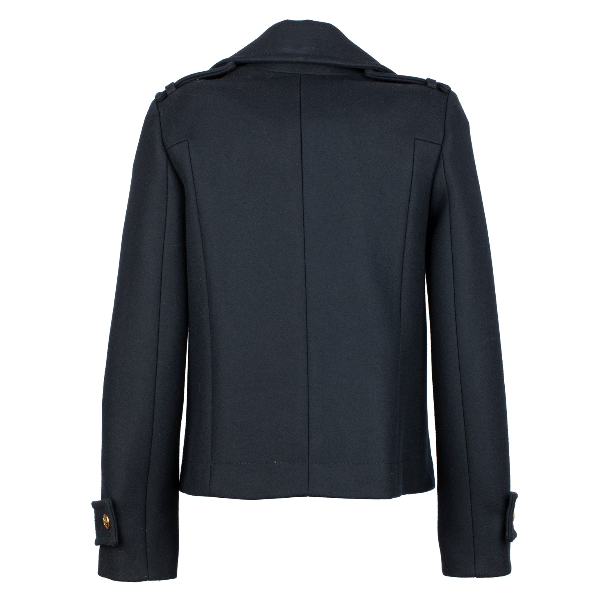 GUCCI CLASSIC NAVY PEA COAT 38 IT - On Repeat