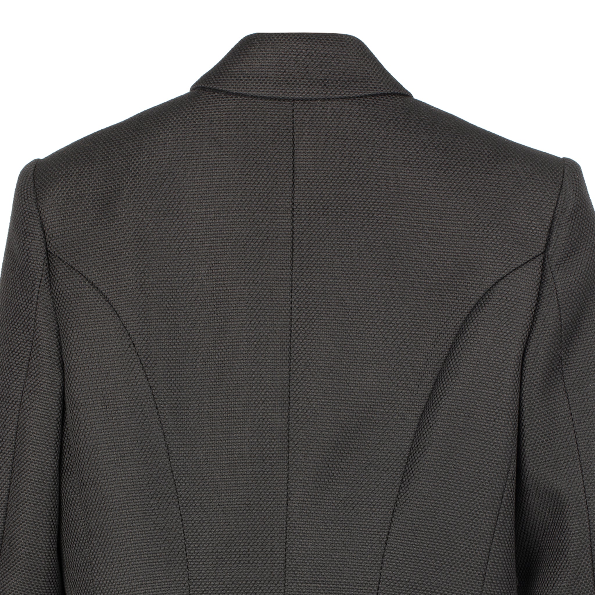 Balmain Womens Six Button Blazer Black 40 Fr - On Repeat