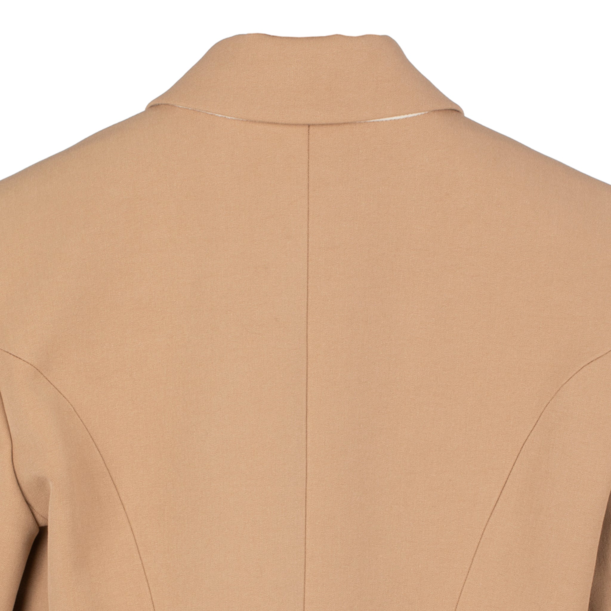 Balmain Womens Six Button Blazer Camel 40 Fr - On Repeat