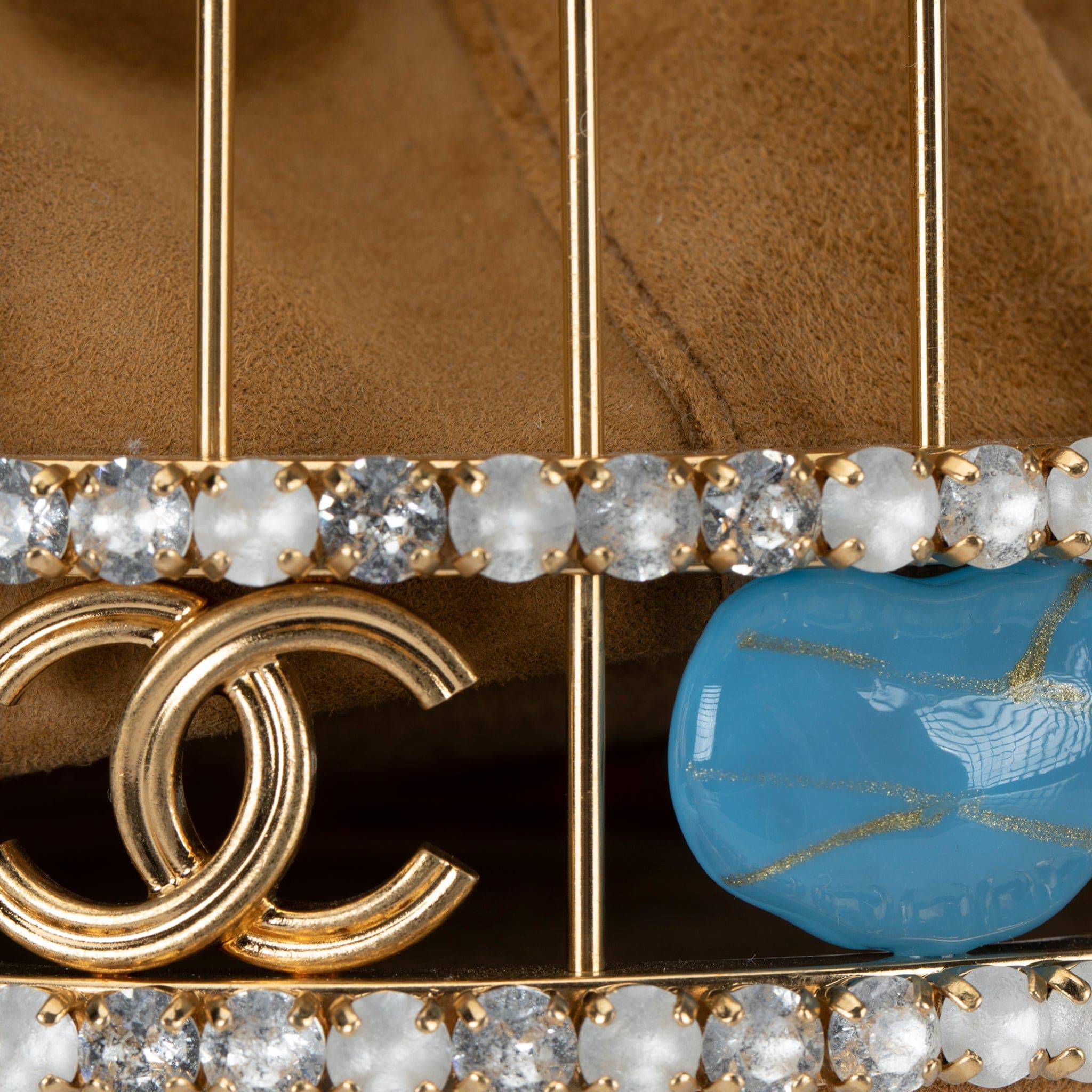 CHANEL MINAUDIÈRE LIMITED EDITION LOVE BIRD CAGE AGED GOLD HARDWARE - On Repeat