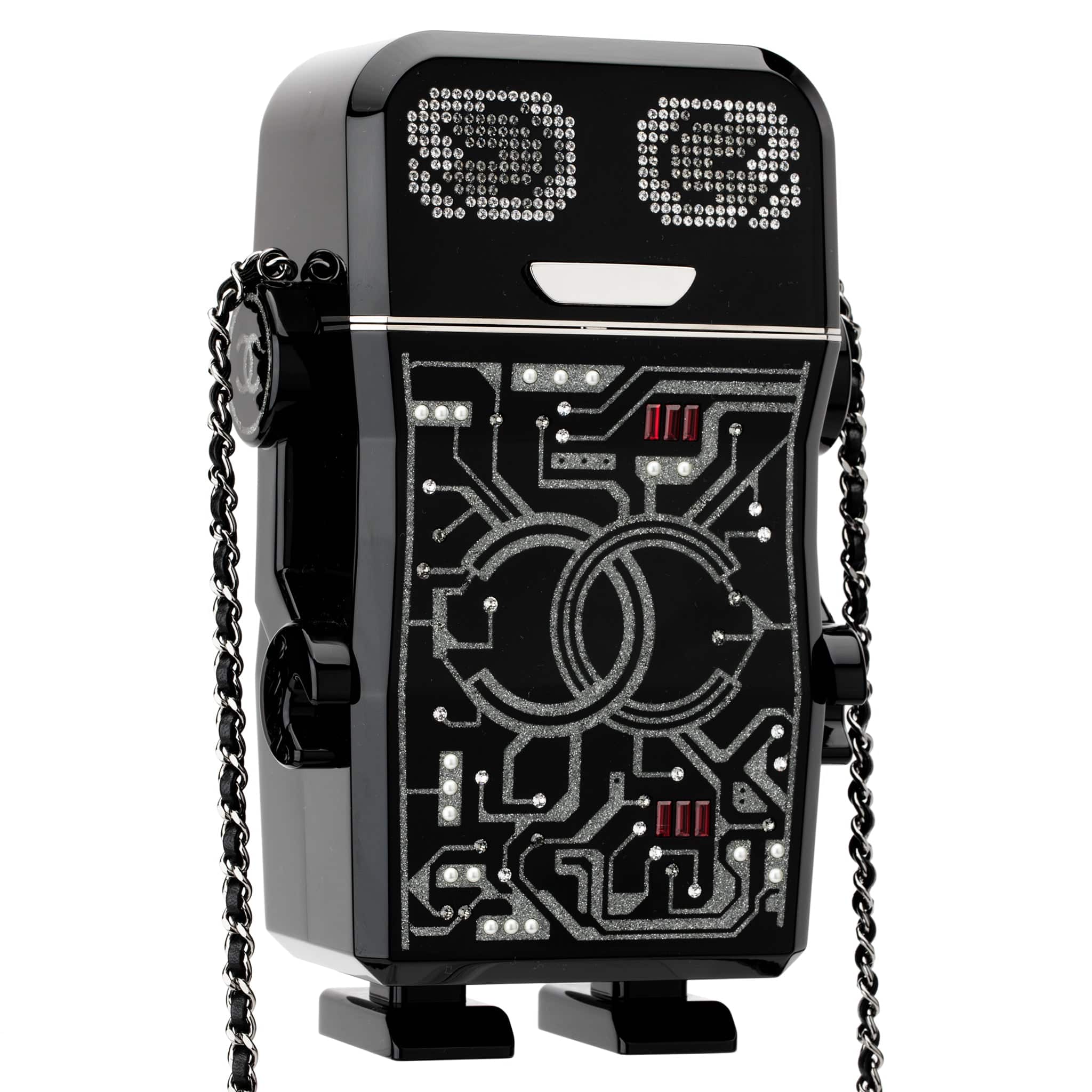 CHANEL MINAUDIÈRE LIMITED EDITION ROBOT SILVER-TONE HARDWARE - On Repeat