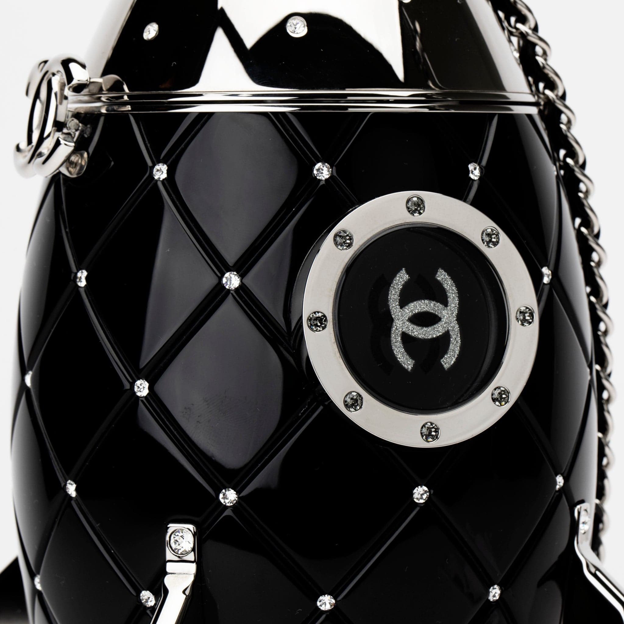 CHANEL MINAUDIÈRE LIMITED EDITION COCO SPACE ROCKET SILVER-TONE HARDWARE - On Repeat