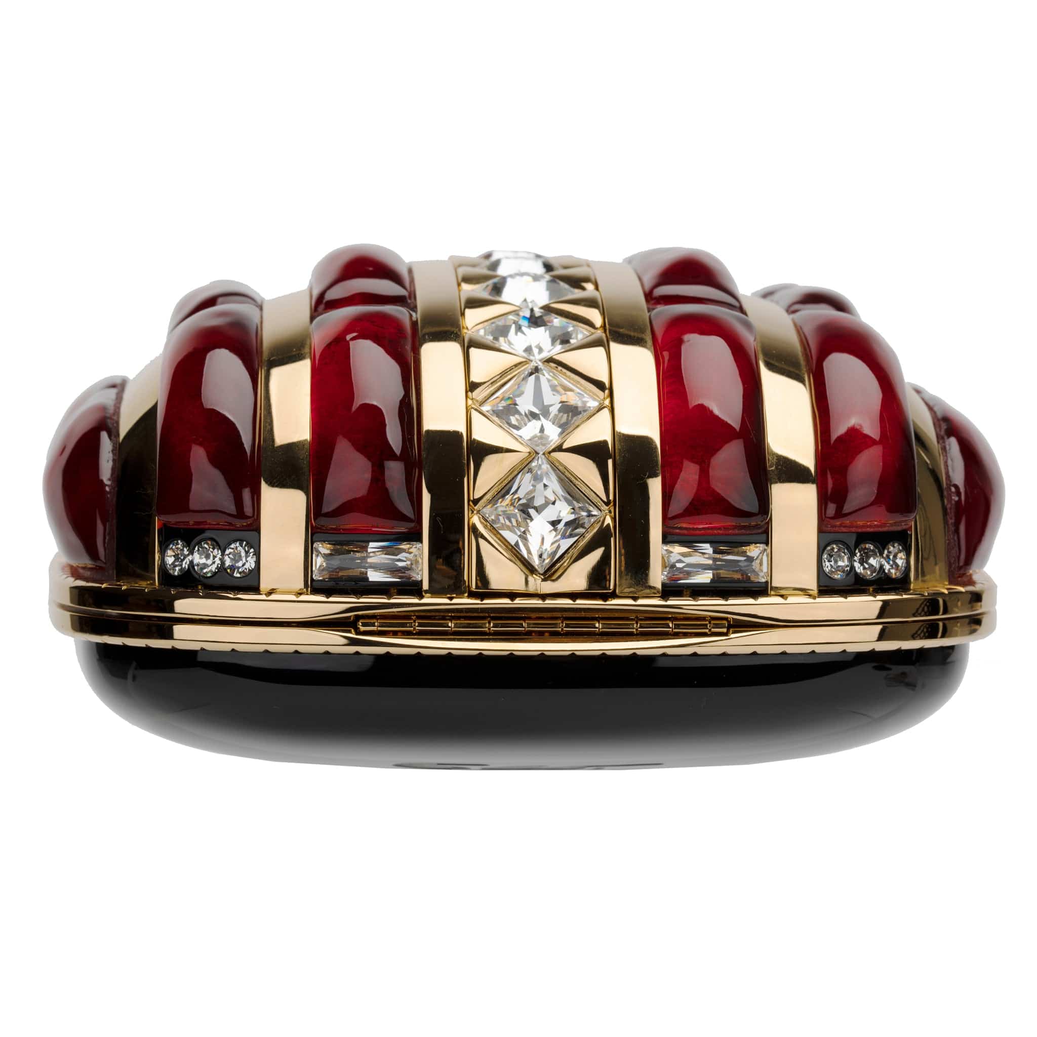 CHANEL MINAUDIÈRE LIMITED EDITION PLEXIGLASS EGYPTIAN SCARAB GOLD-TONE HARDWARE - On Repeat