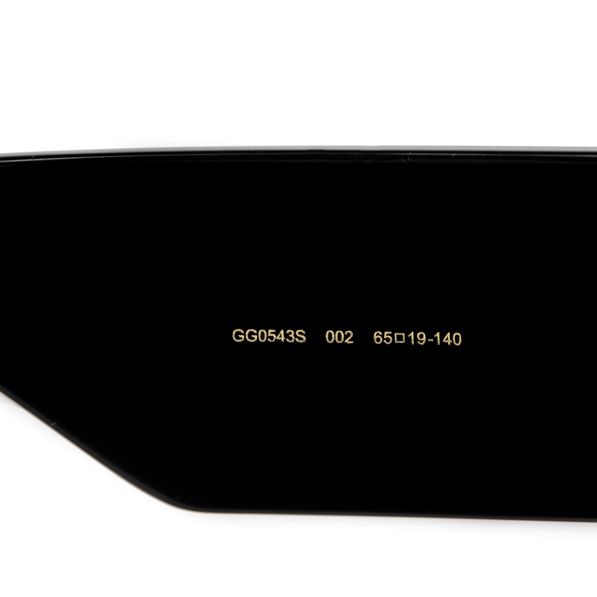 GUCCI SUNGLASSES CREAM & BLACK - On Repeat