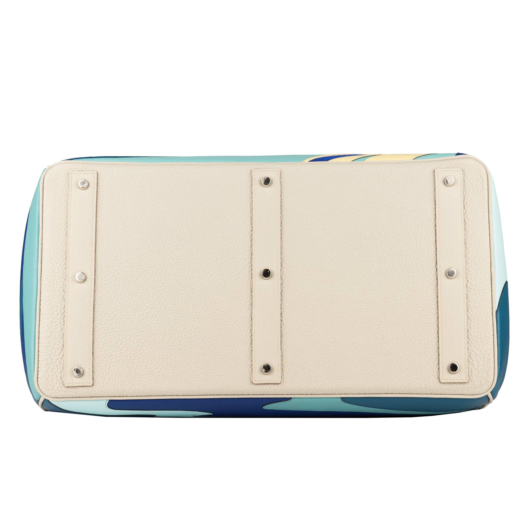 HERMES HAC 50CM LIMITED EDITION ENDLESS ROADS PALLADIUM HARDWARE - On Repeat