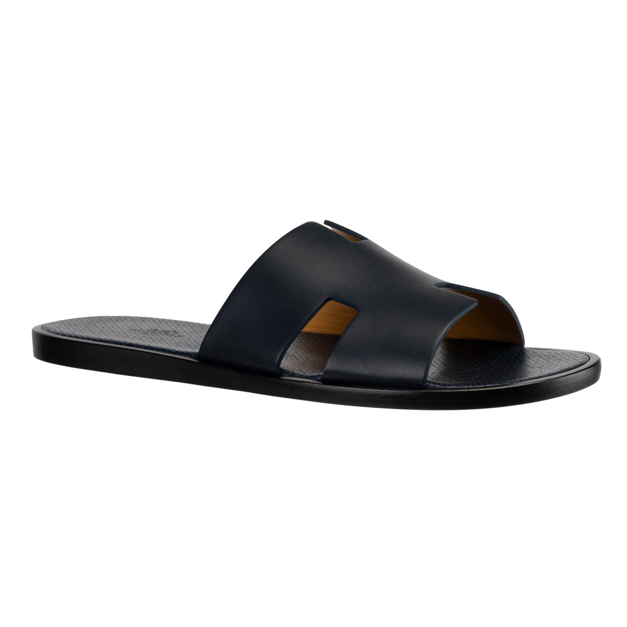 HERMES IZMIR BLUE MARINE WITH PRINTED H DESIGN 42 FR - On Repeat