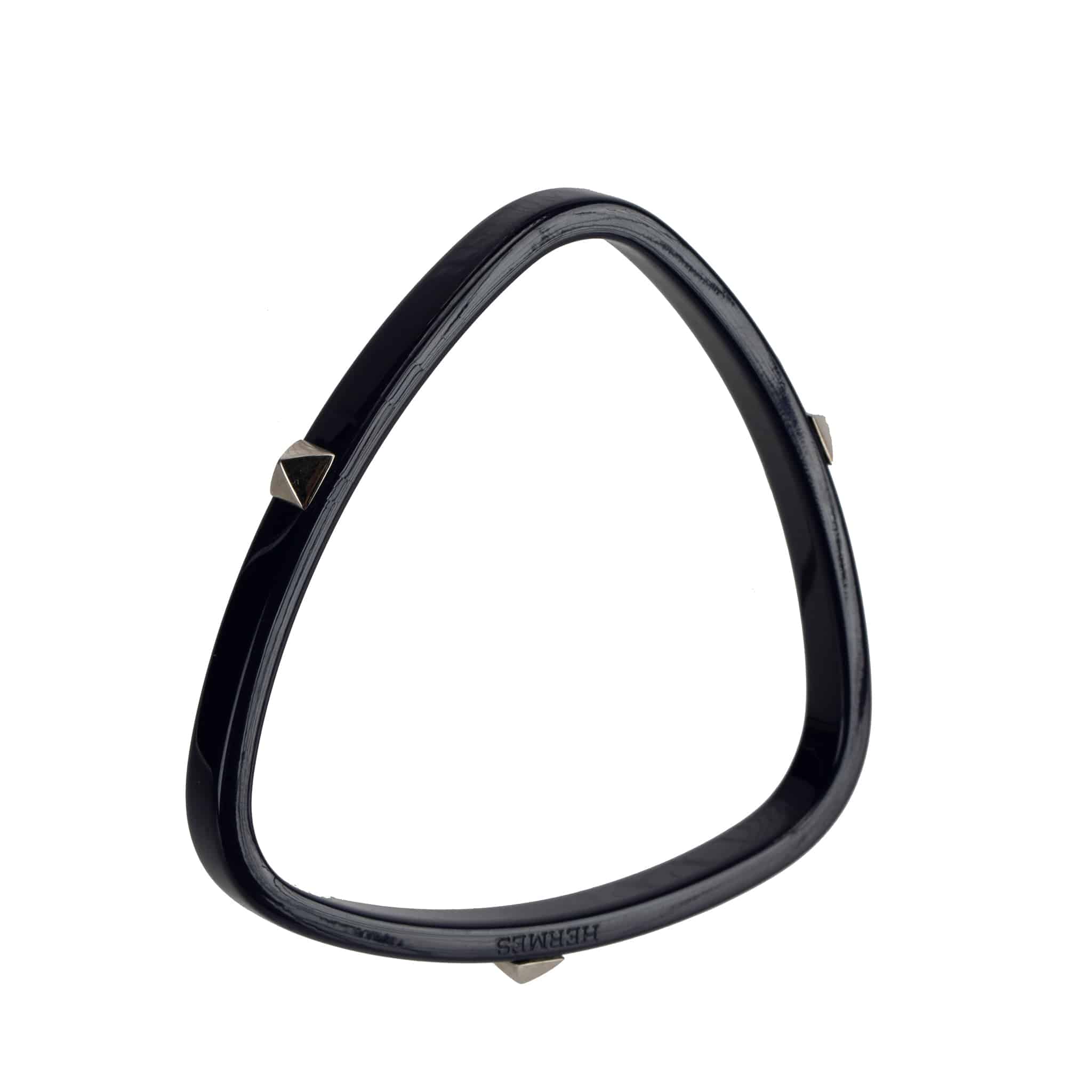 HERMES MEDOR LACQUER BRACELET BLUE - On Repeat