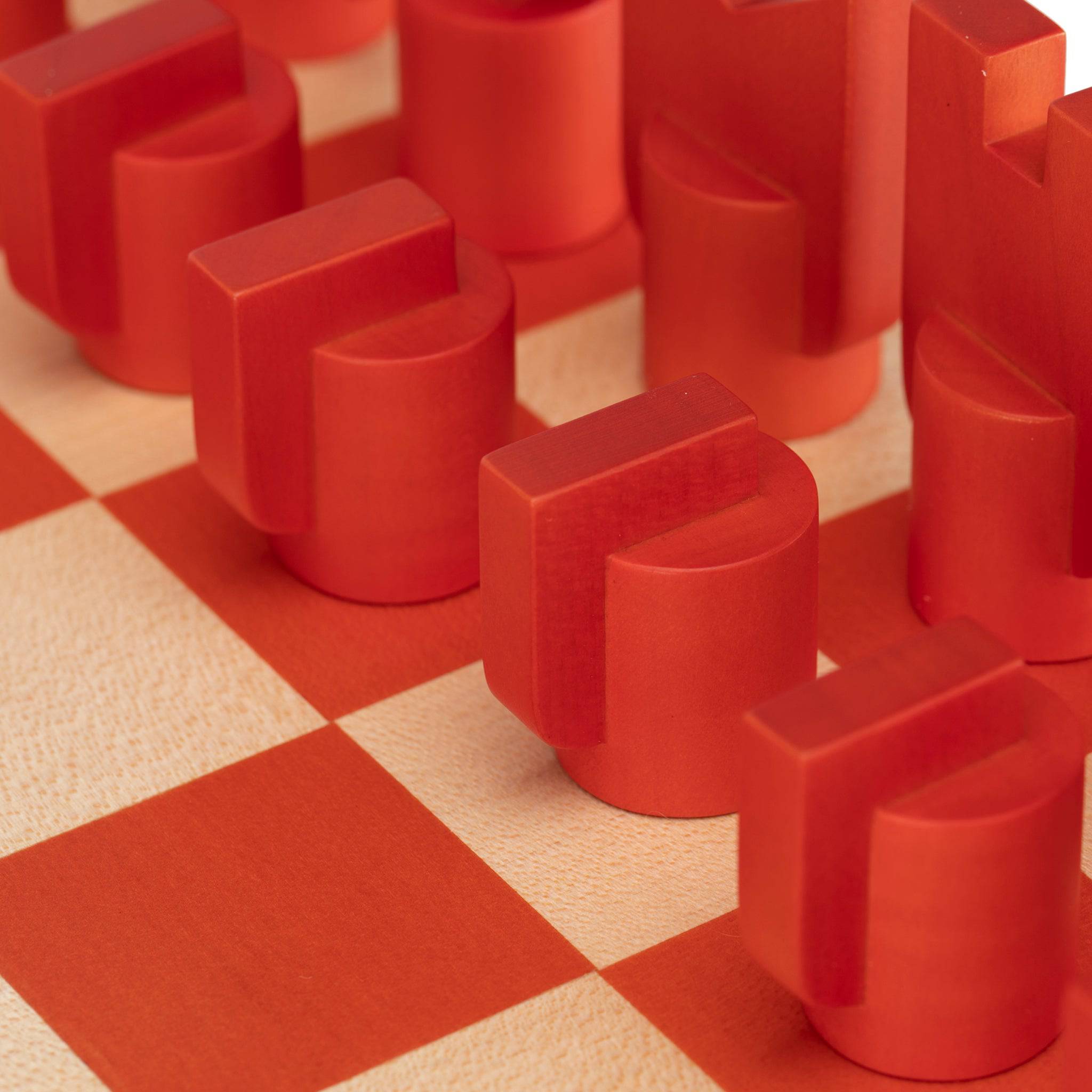 HERMES HORSECUT CHESS SET PAPRIKA MAPLE WOOD - On Repeat