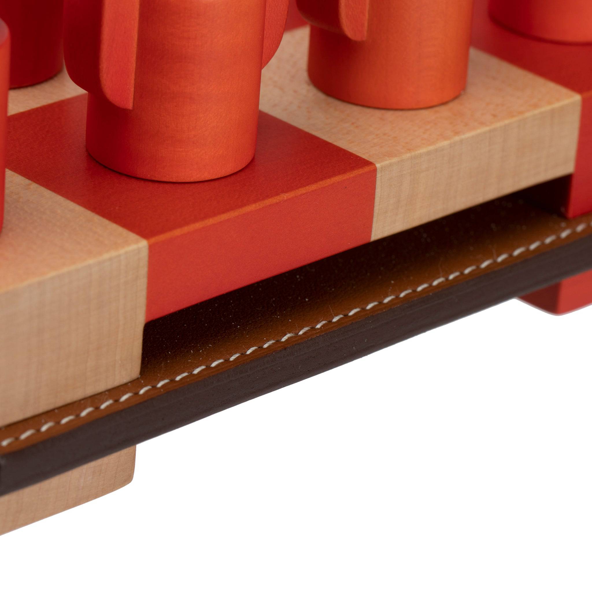 HERMES HORSECUT CHESS SET PAPRIKA MAPLE WOOD - On Repeat