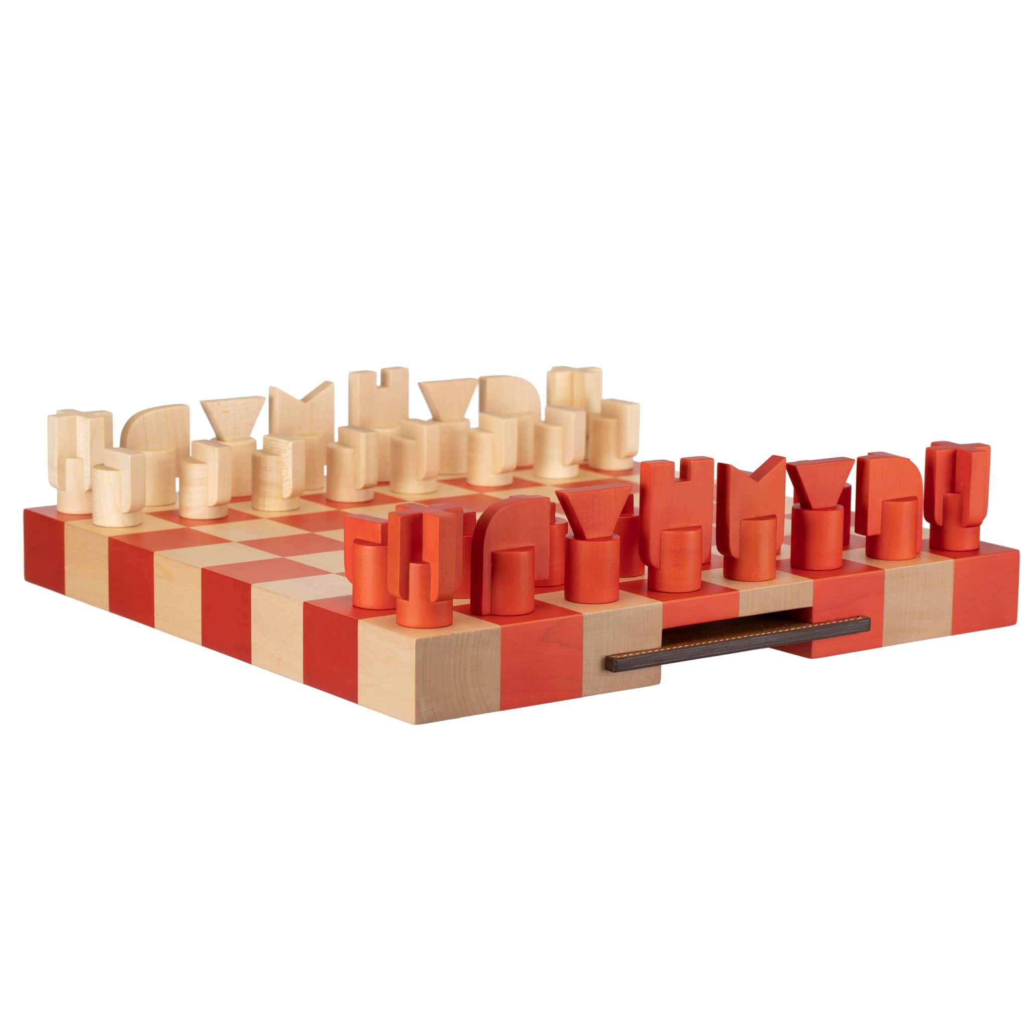 HERMES HORSECUT CHESS SET PAPRIKA MAPLE WOOD - On Repeat