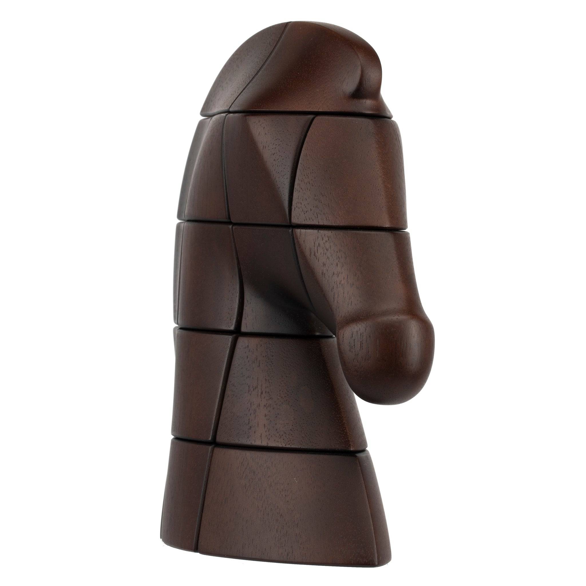 HERMES SAMARCANDE BRAINTEASER PAPER WEIGHT EBONIZED MAHOGANY - On Repeat