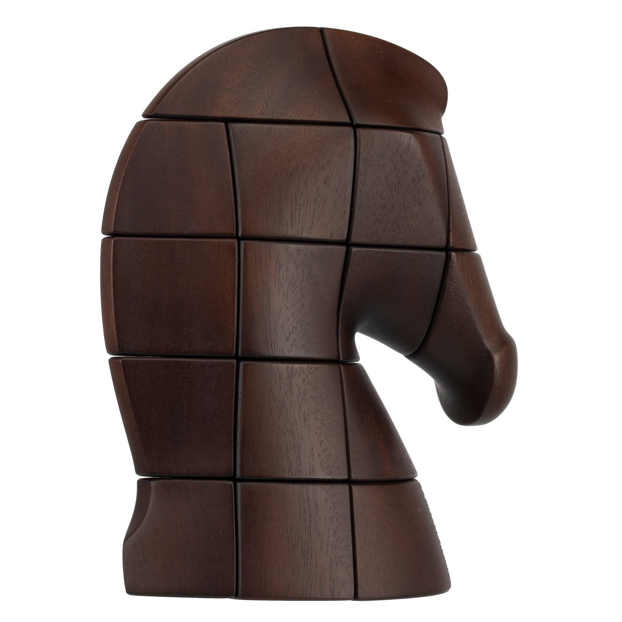 HERMES SAMARCANDE BRAINTEASER PAPER WEIGHT EBONIZED MAHOGANY - On Repeat