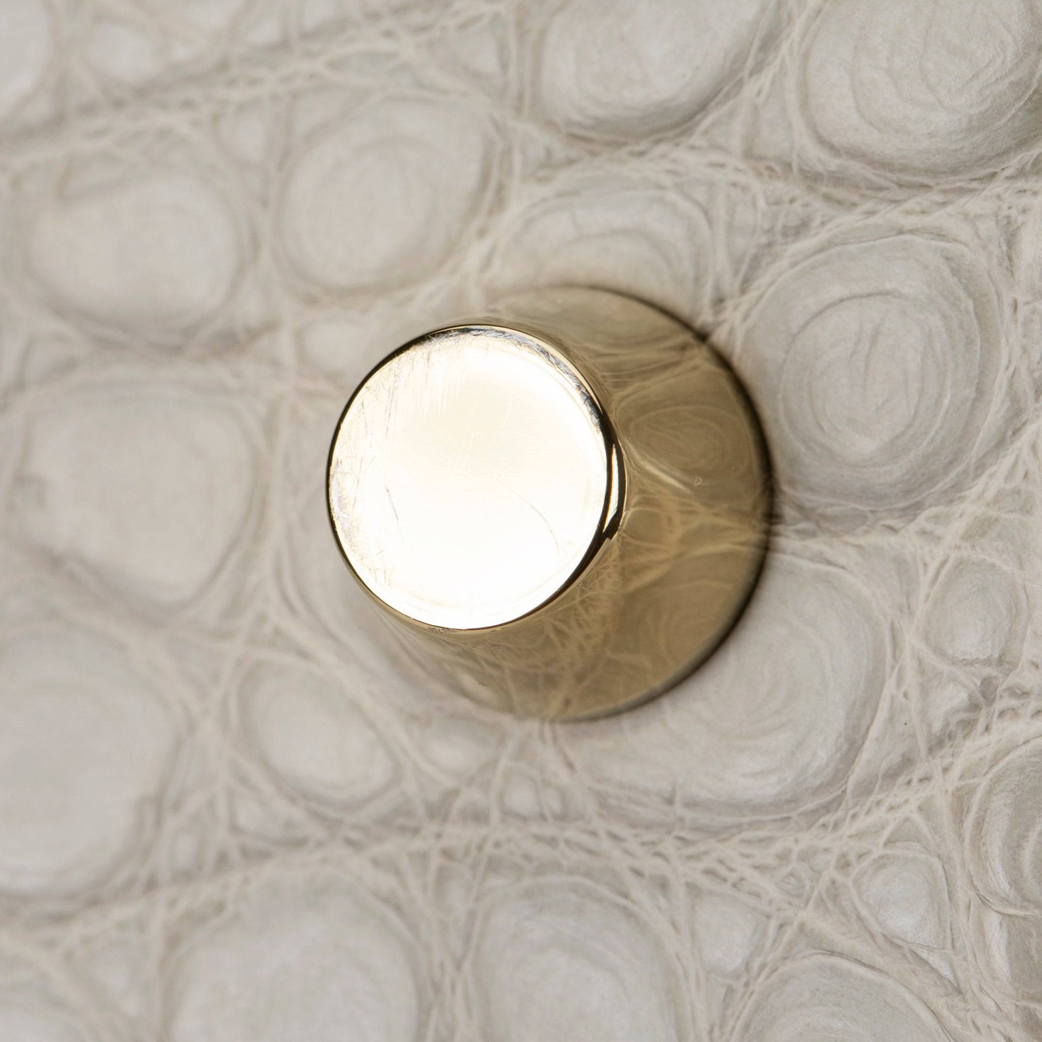 HERMES KELLY 28CM SPECIAL ORDER BETON & GRIS PERLE MATTE ALLIGATOR PERMABRASS HARDWARE - On Repeat