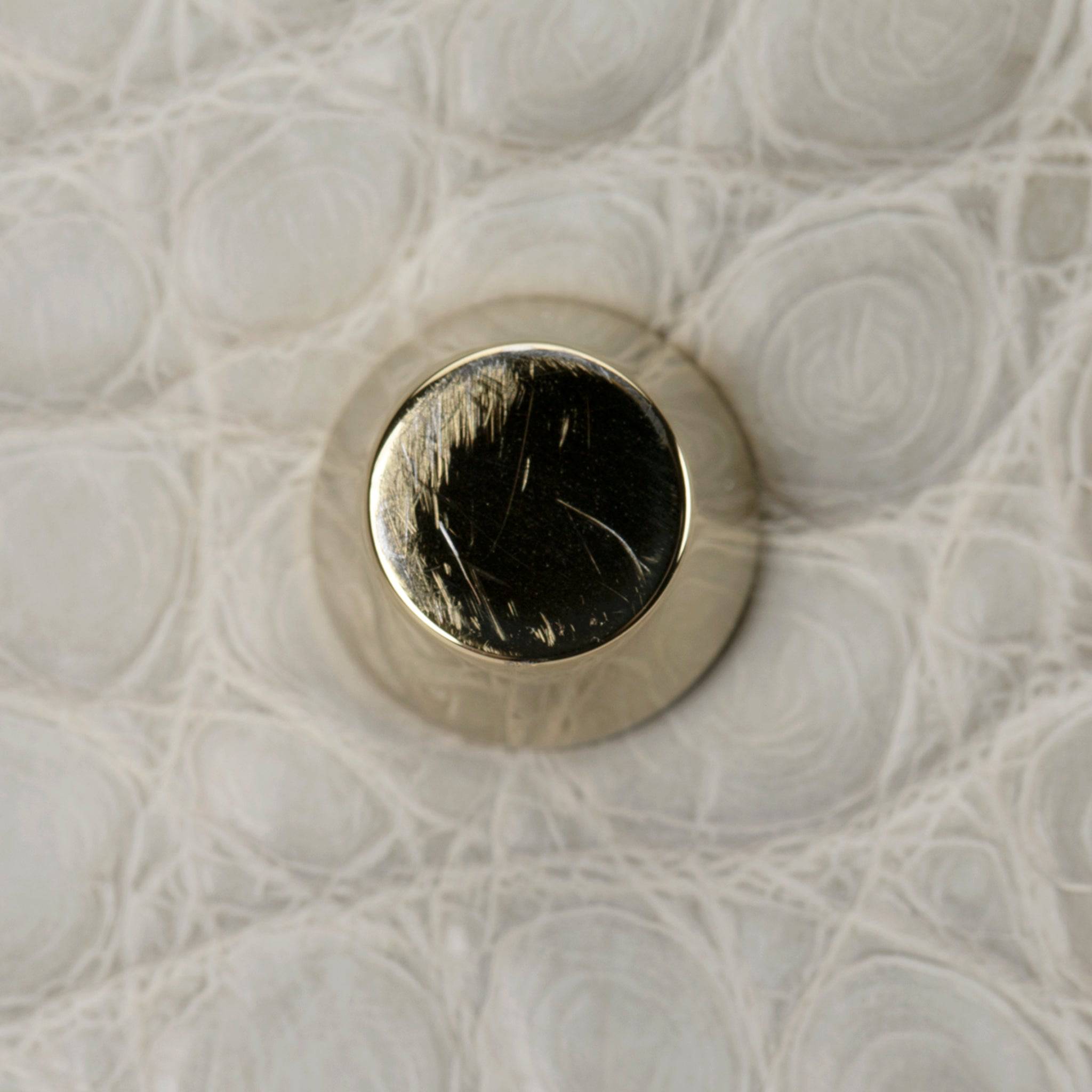 HERMES KELLY 28CM SPECIAL ORDER BETON & GRIS PERLE MATTE ALLIGATOR PERMABRASS HARDWARE - On Repeat