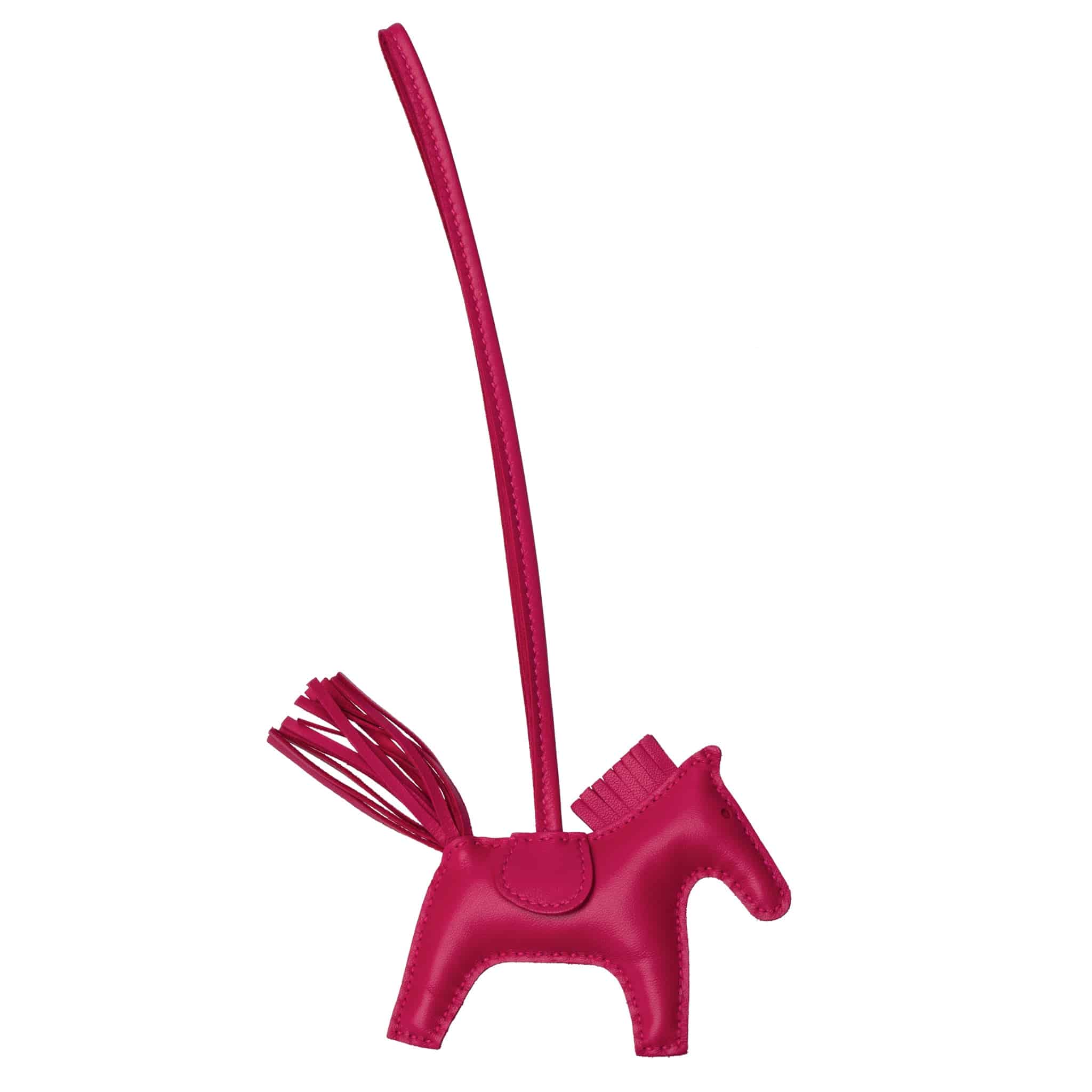 HERMES RODEO BAG CHARM PM ROSE MEXICO - On Repeat