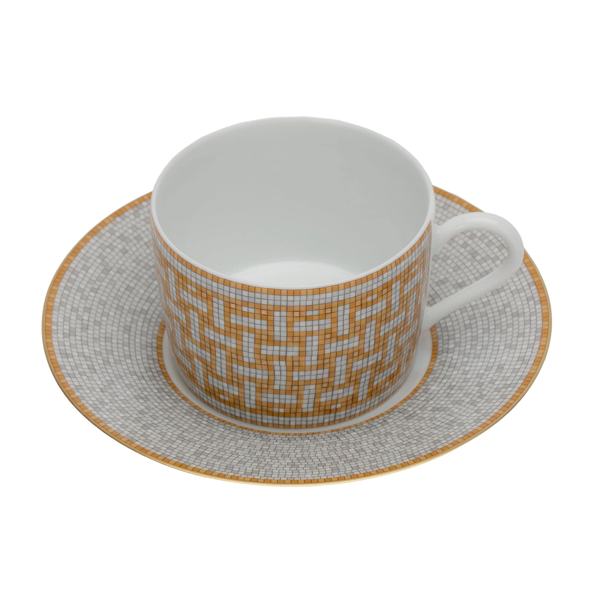 HERMES MOSAIQUE AU 24 GOLD TEA CUP SET - On Repeat