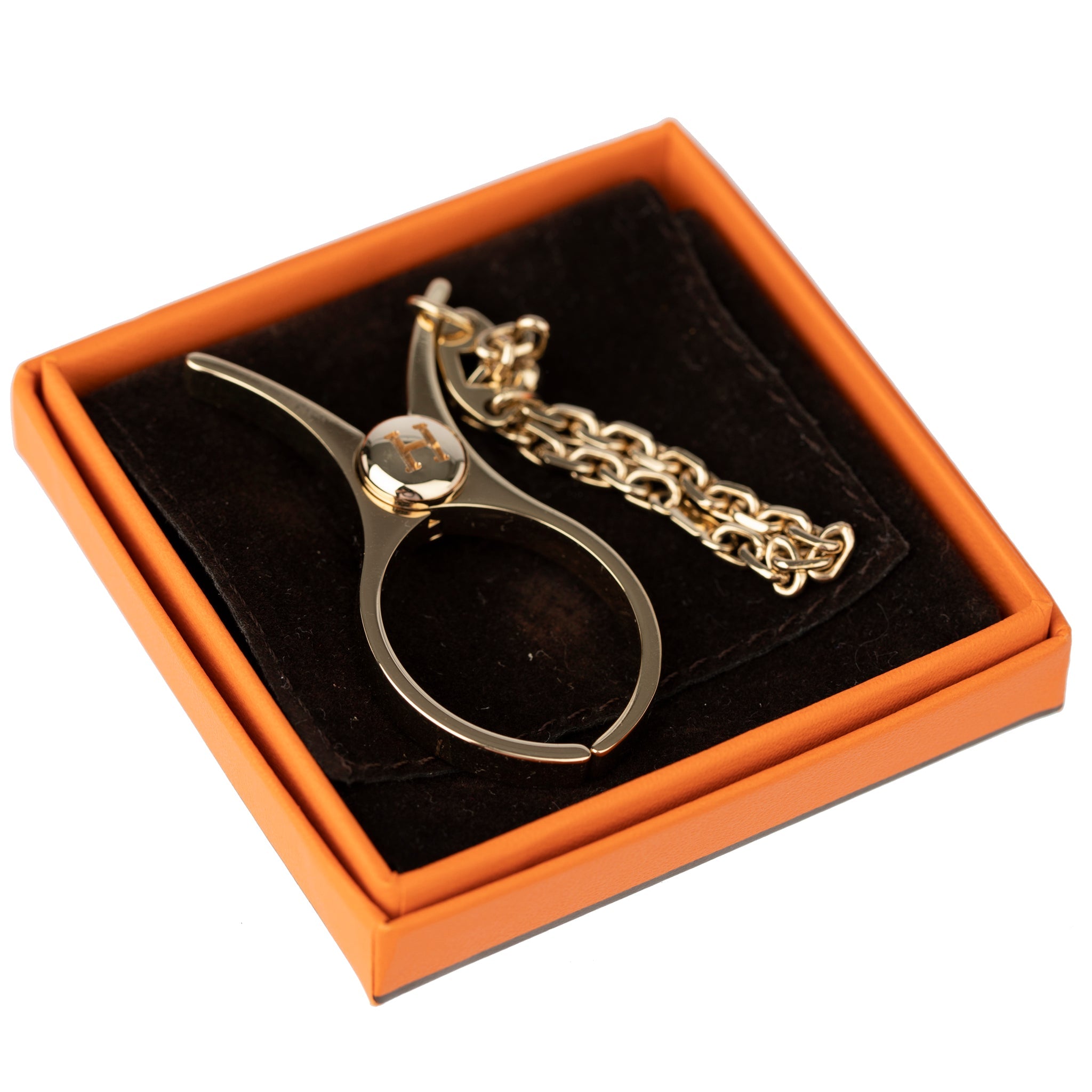 Hermes Filou Glove Clasp Charm Gold Hardware - On Repeat