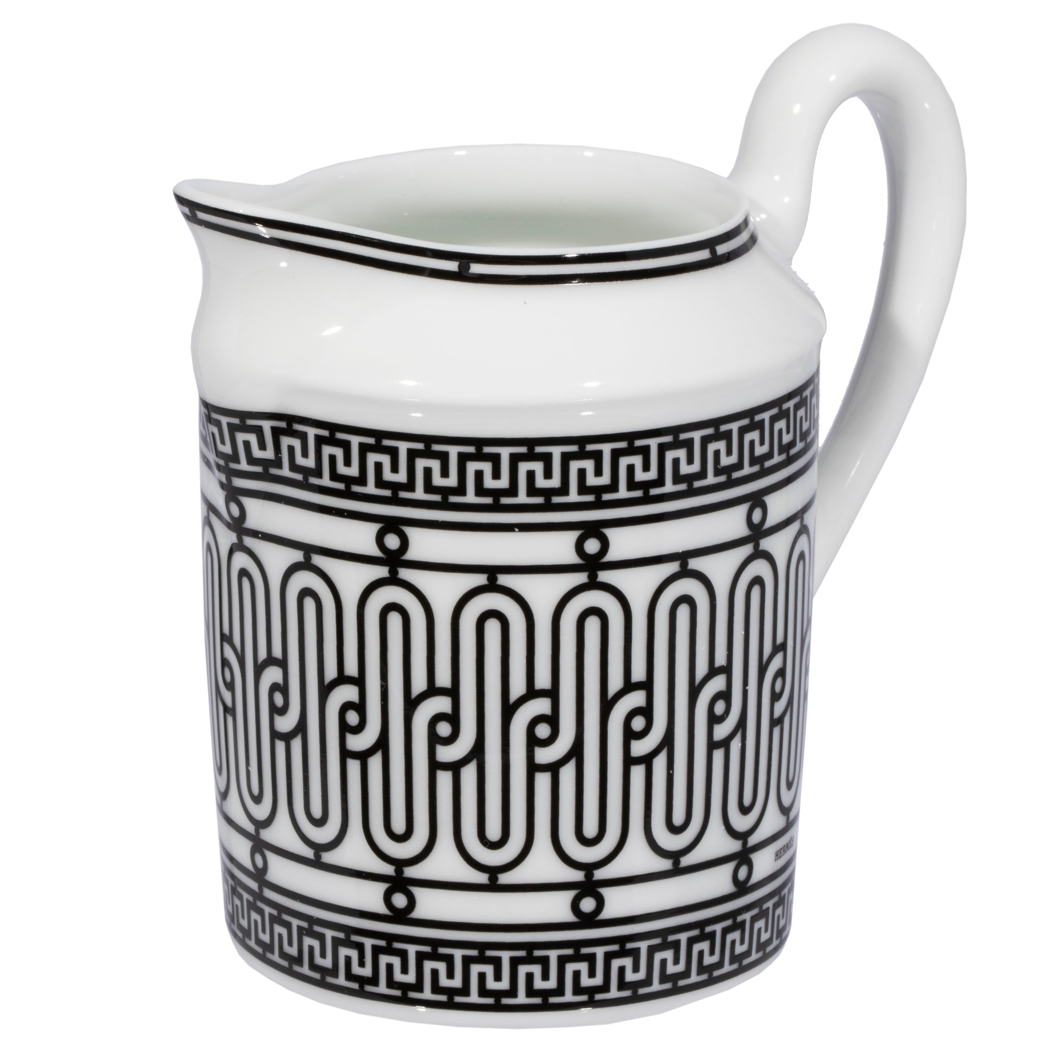 Hermes H Deco Creamer White & Black - On Repeat