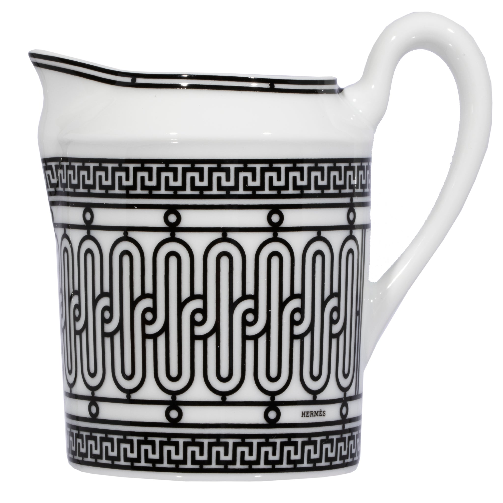 Hermes H Deco Creamer White & Black - On Repeat