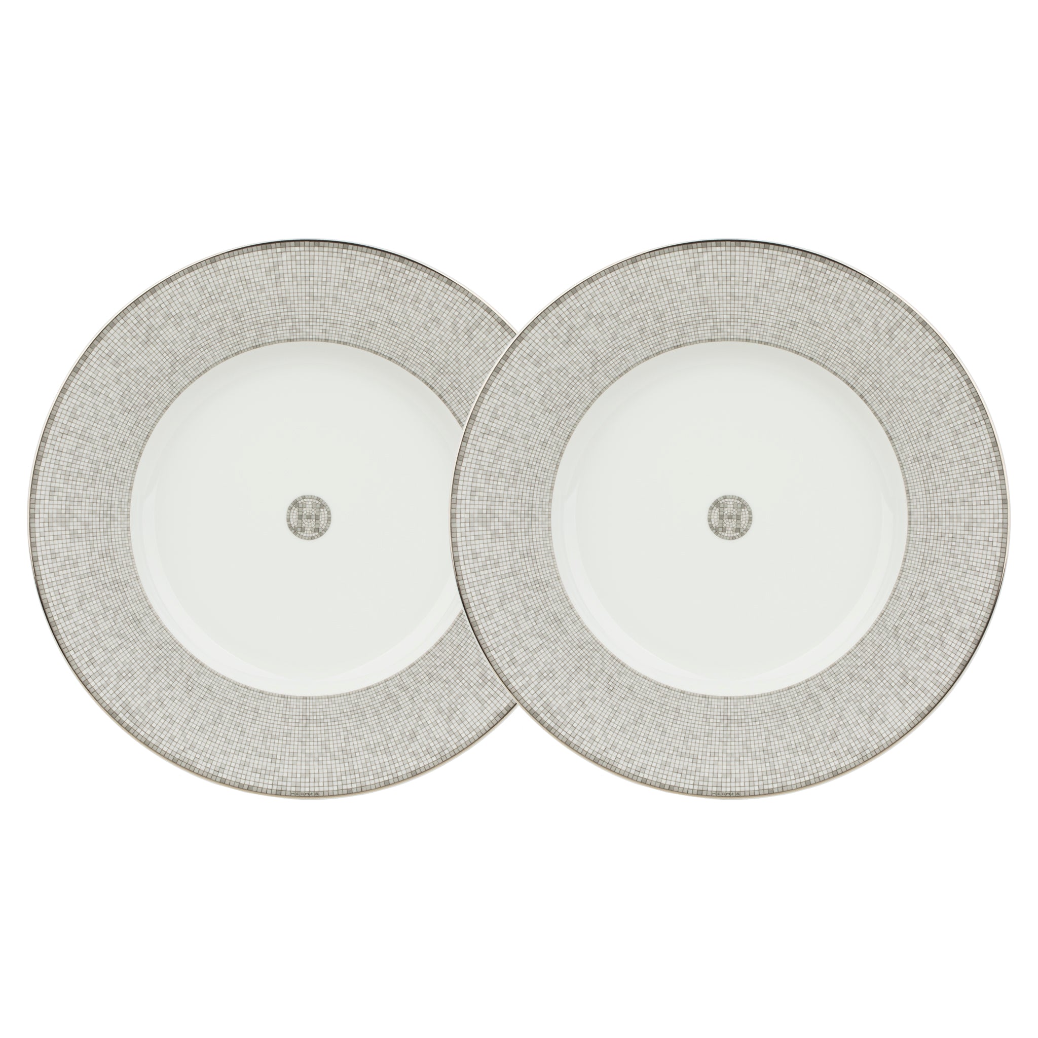 Hermes Mosaique au 24 Platinum Presentation Platter