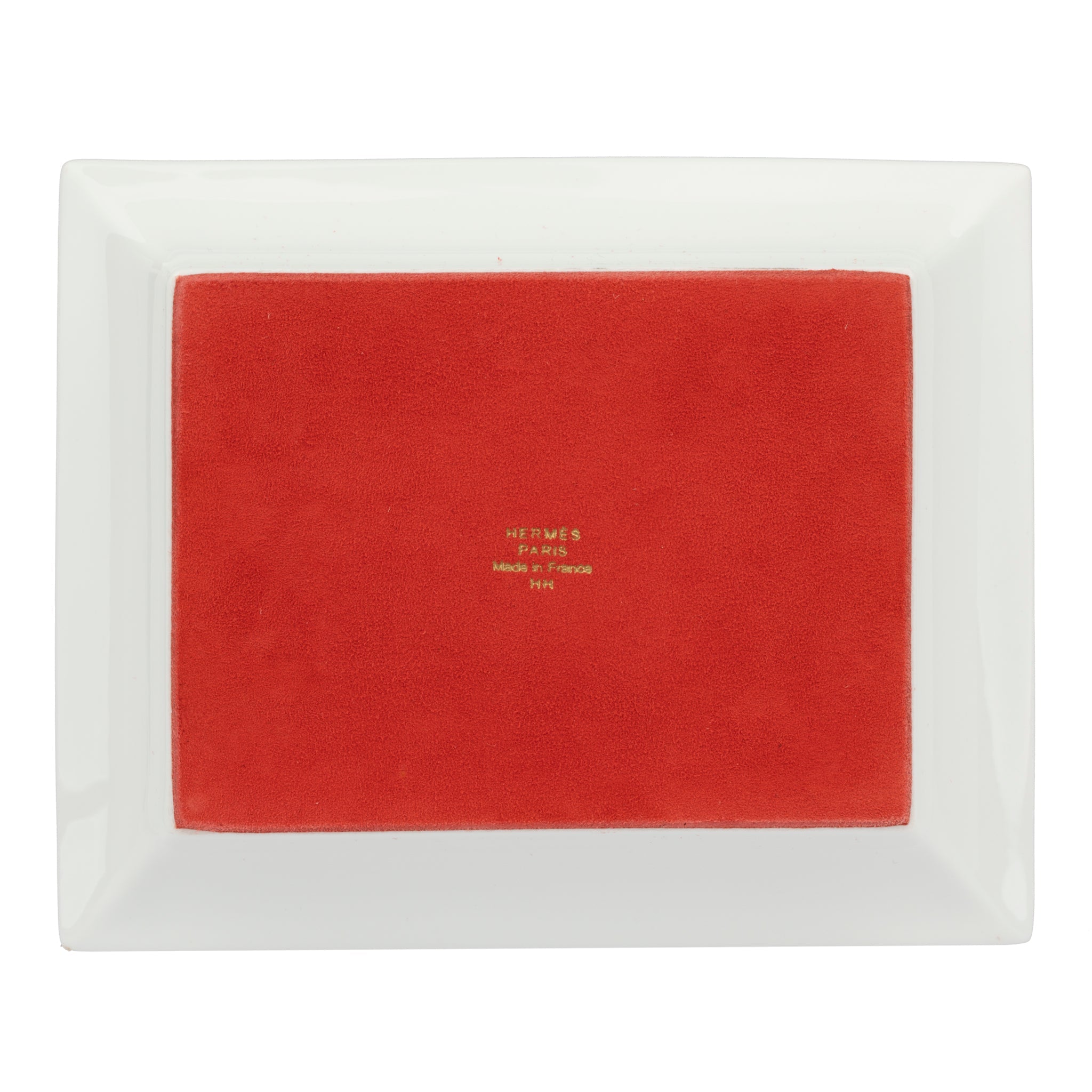 Hermes Sellier Change Tray Red & Gold - On Repeat
