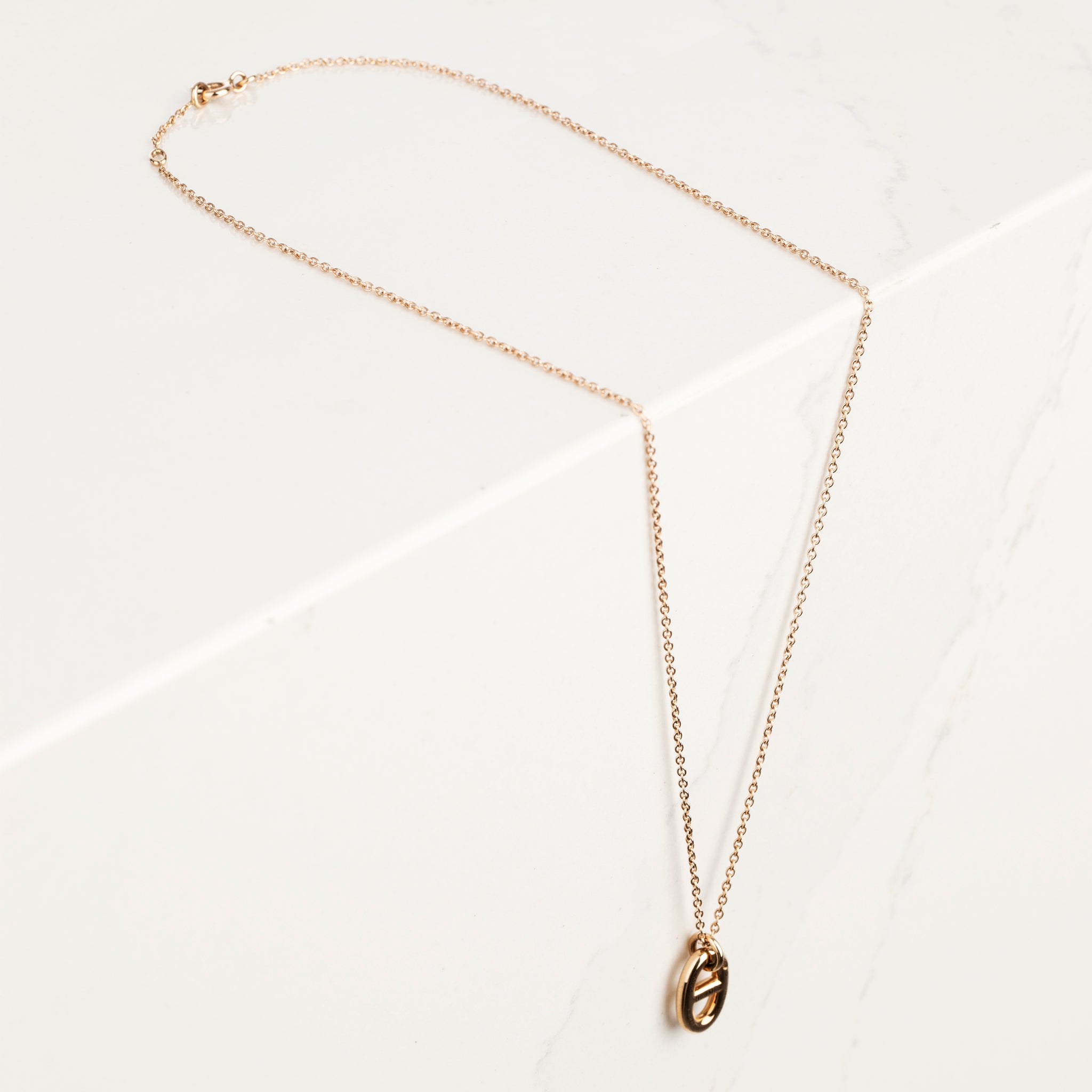 Hermes Farandole Rose Gold Necklace - On Repeat