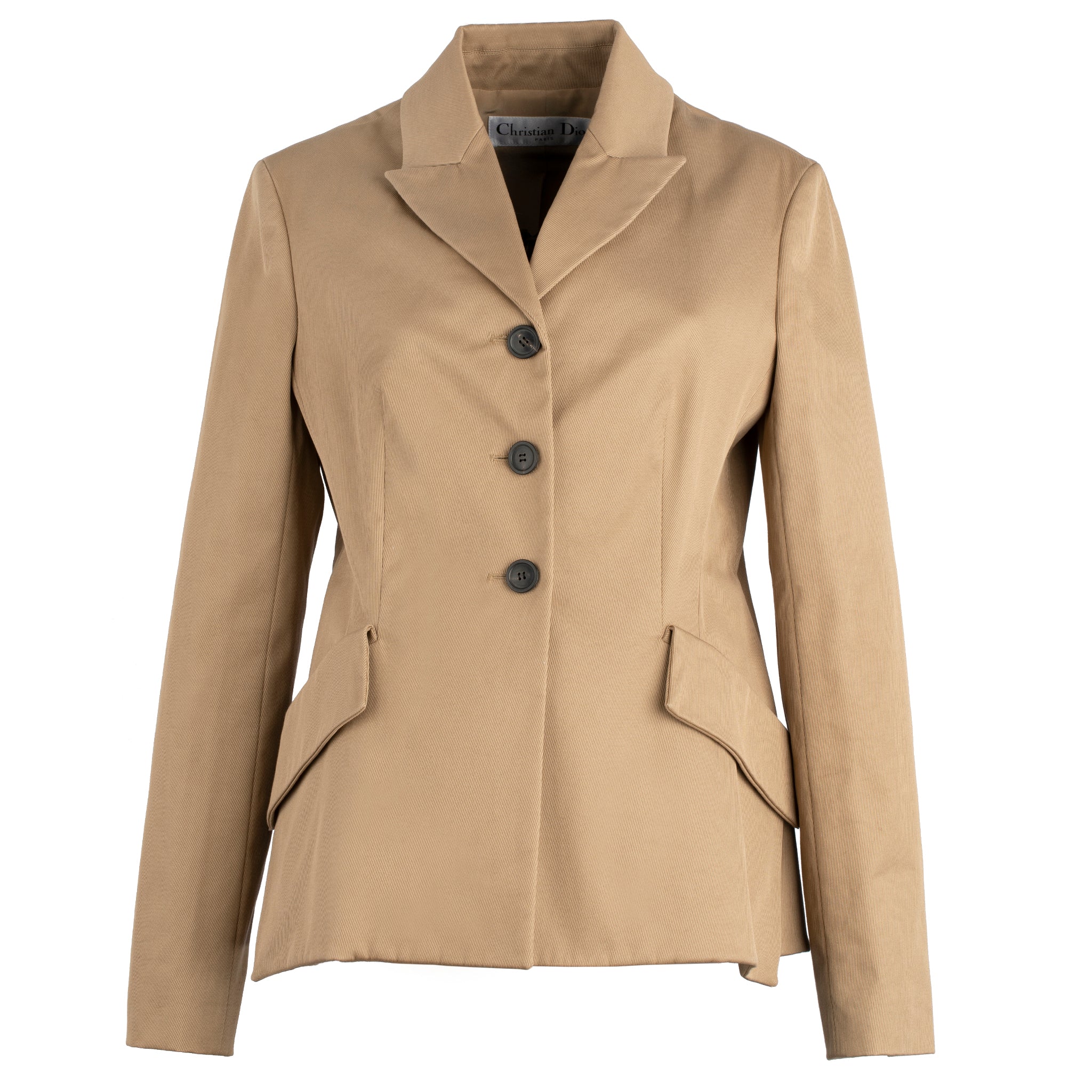 DIOR WOMENS TAN BAR JACKET 38 FR - On Repeat